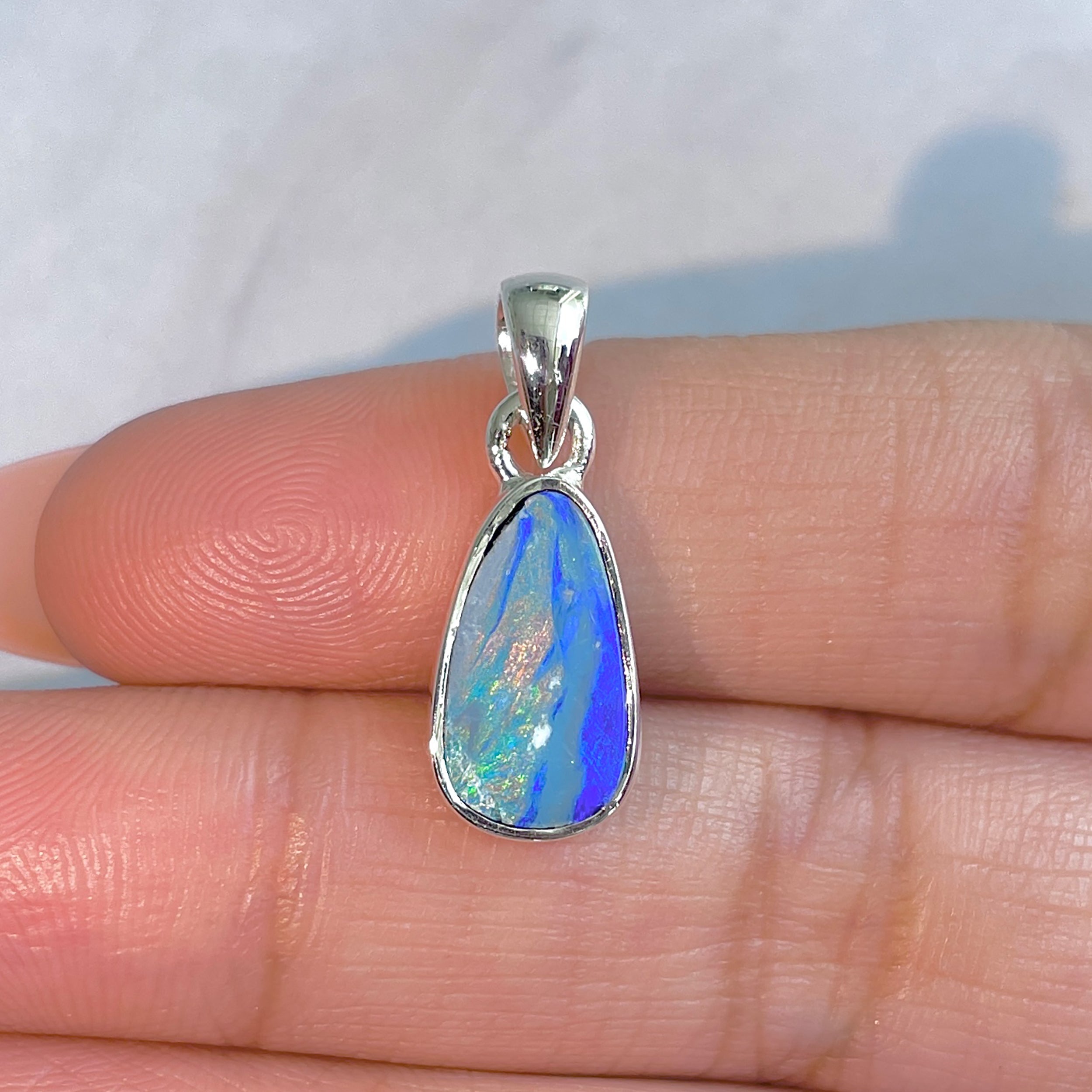 Australian Opal Pendant-(AOD-P-192.)