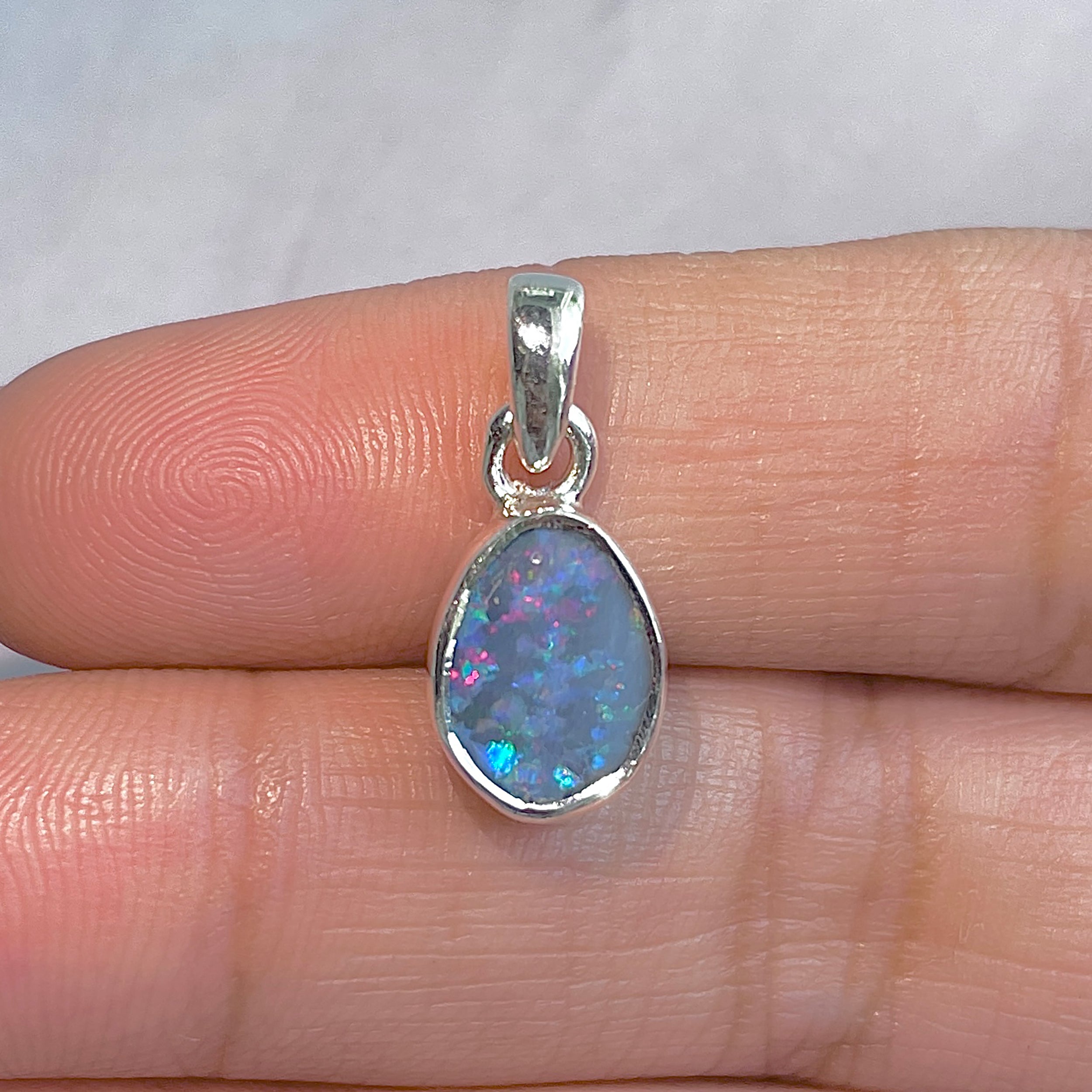 Australian Opal Pendant-(AOD-P-193.)