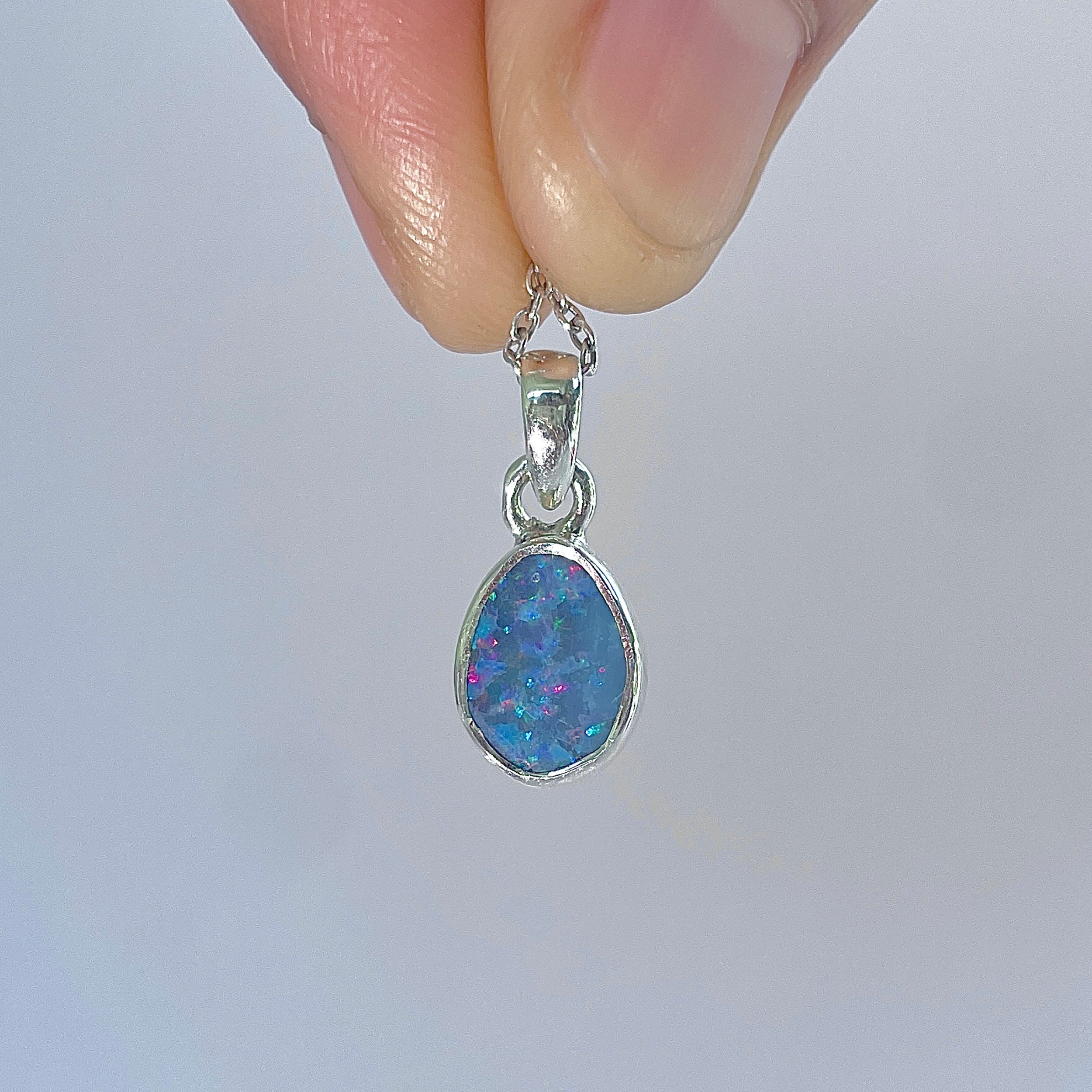Australian Opal Pendant-(AOD-P-193.)