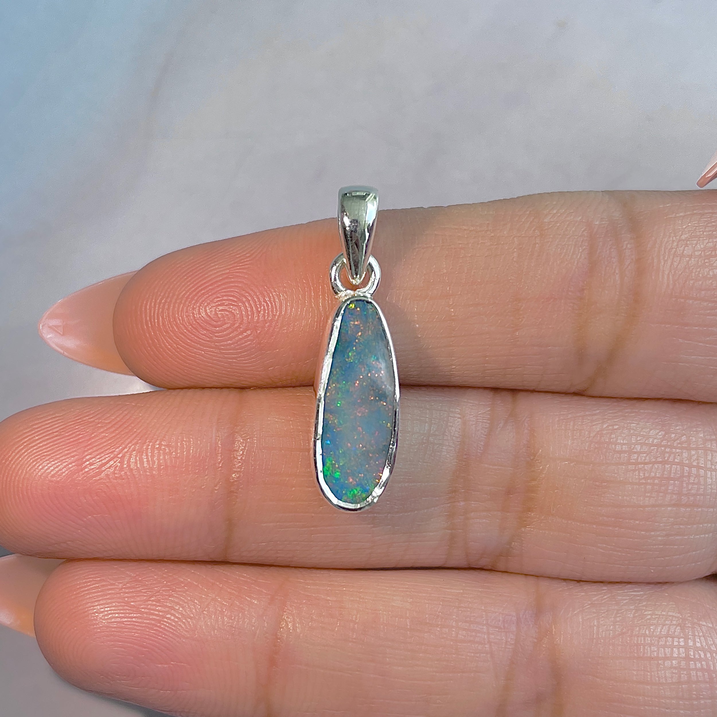 Australian Opal Pendant-(AOD-P-194.)