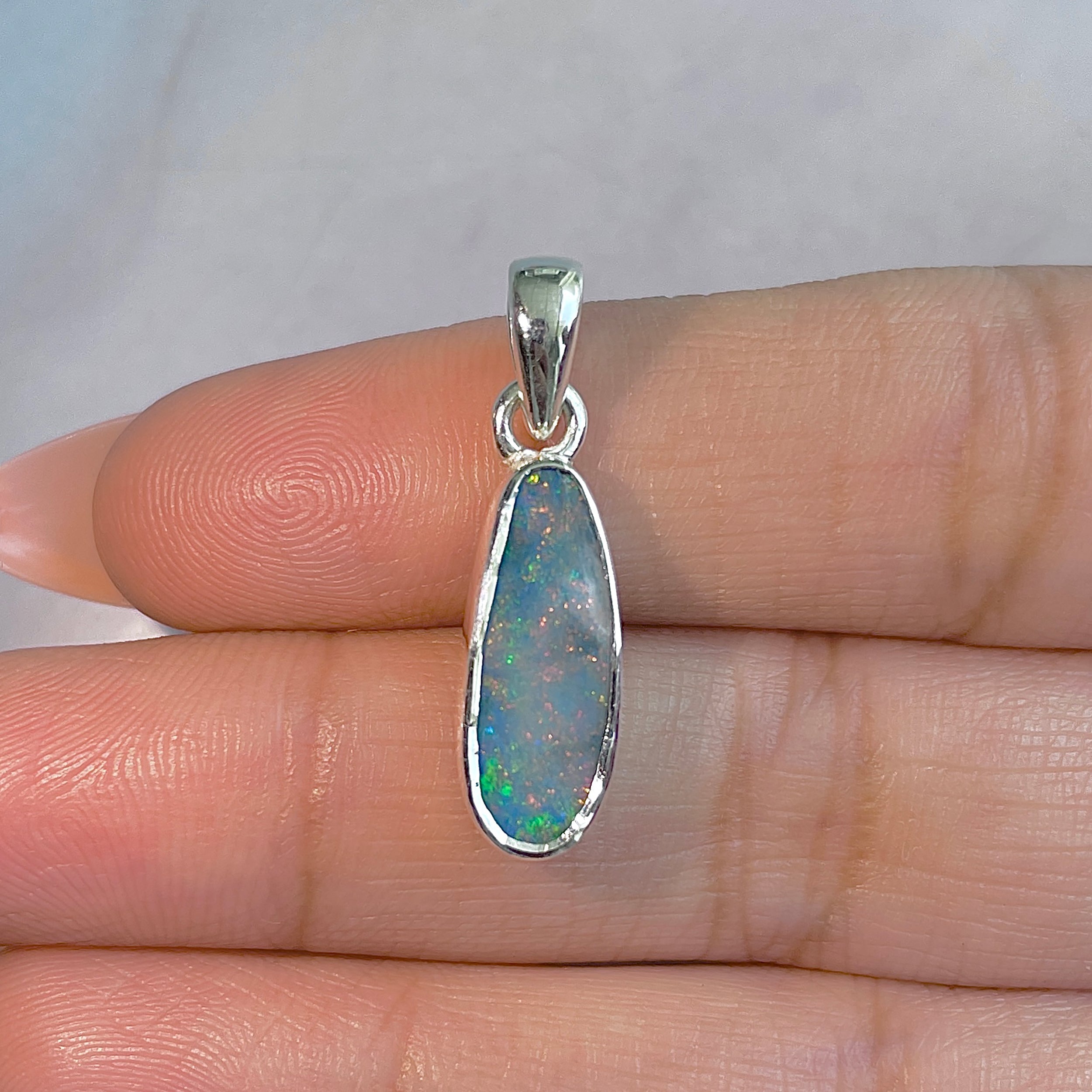Australian Opal Pendant-(AOD-P-194.)
