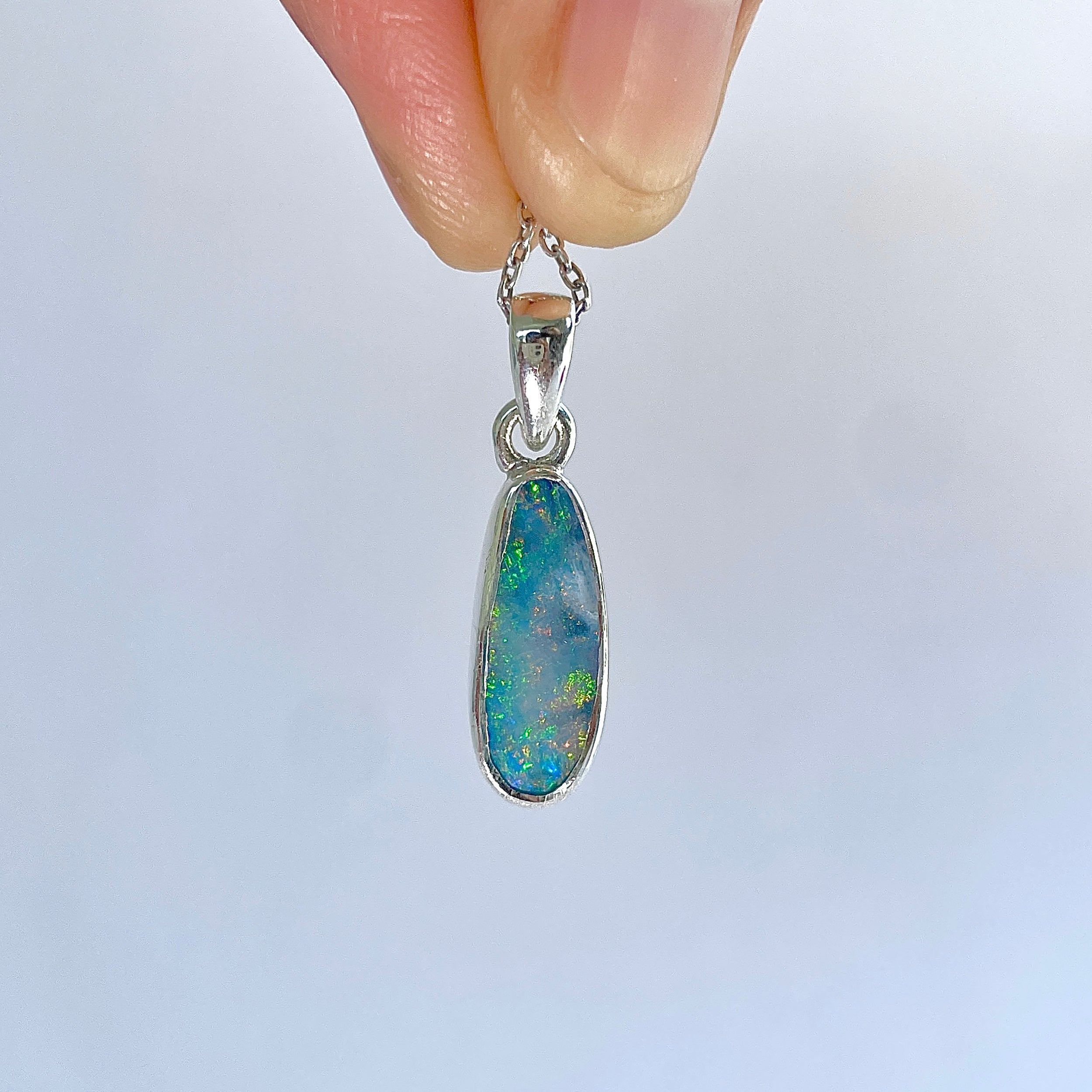 Australian Opal Pendant-(AOD-P-194.)