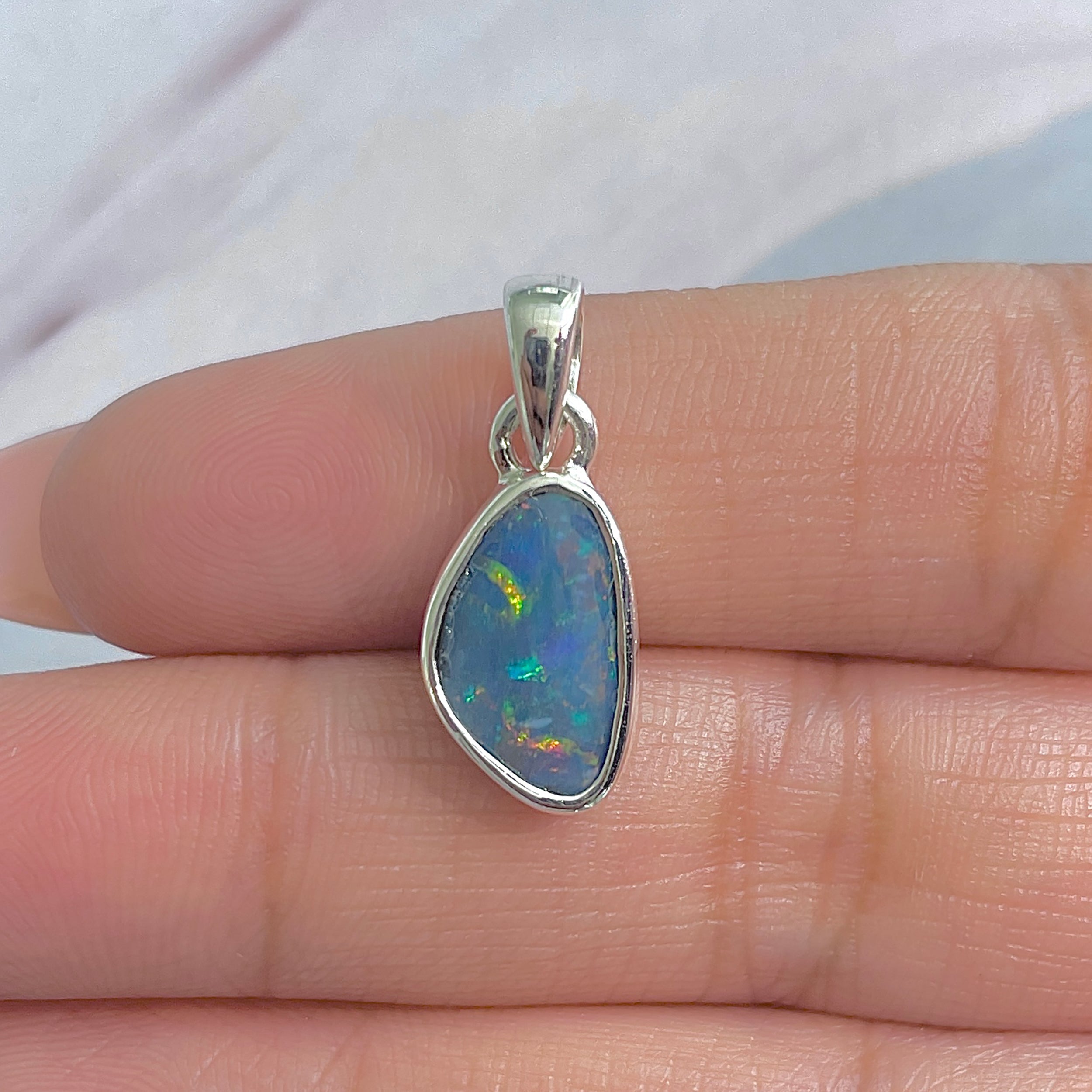 Australian Opal Pendant-(AOD-P-196.)