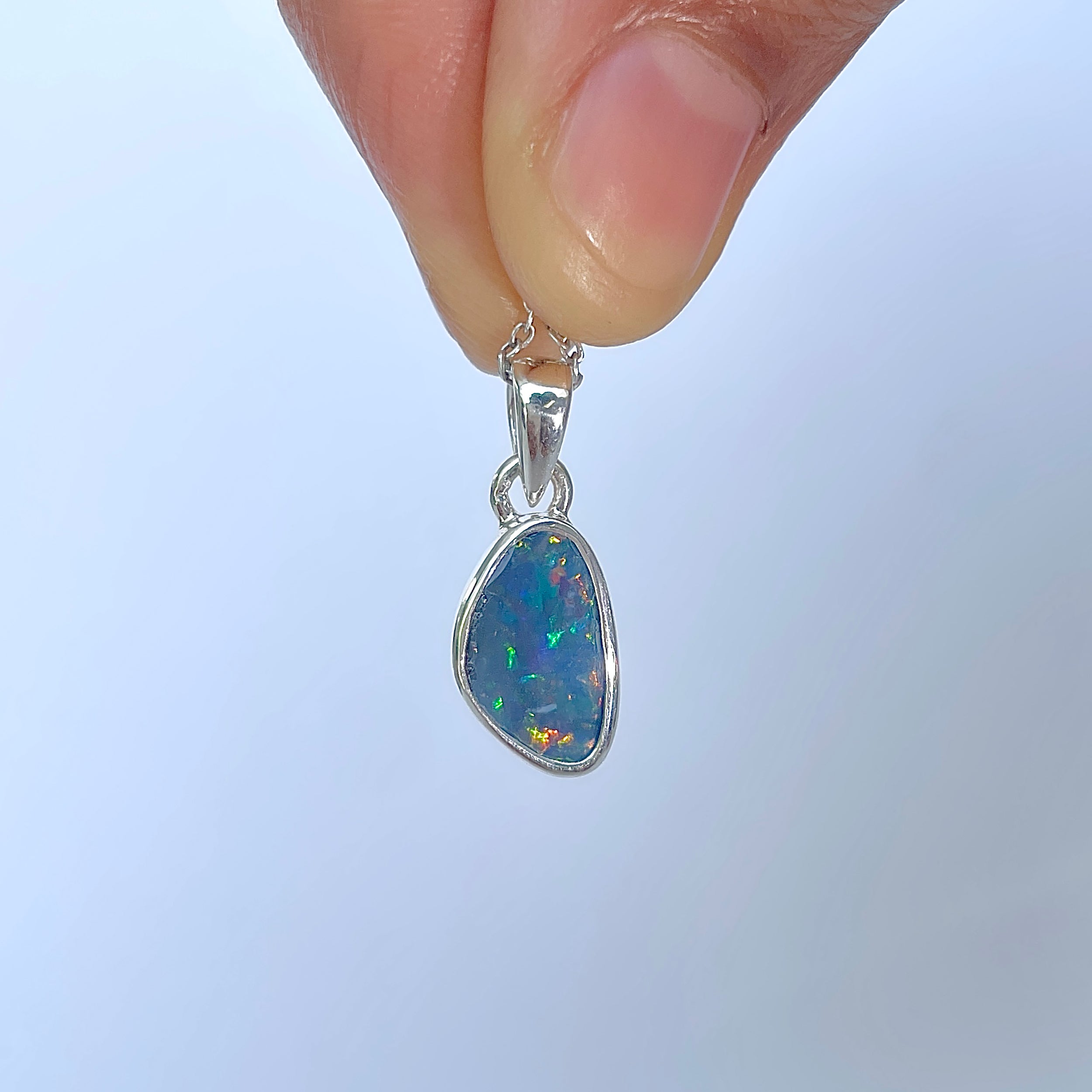 Australian Opal Pendant-(AOD-P-196.)