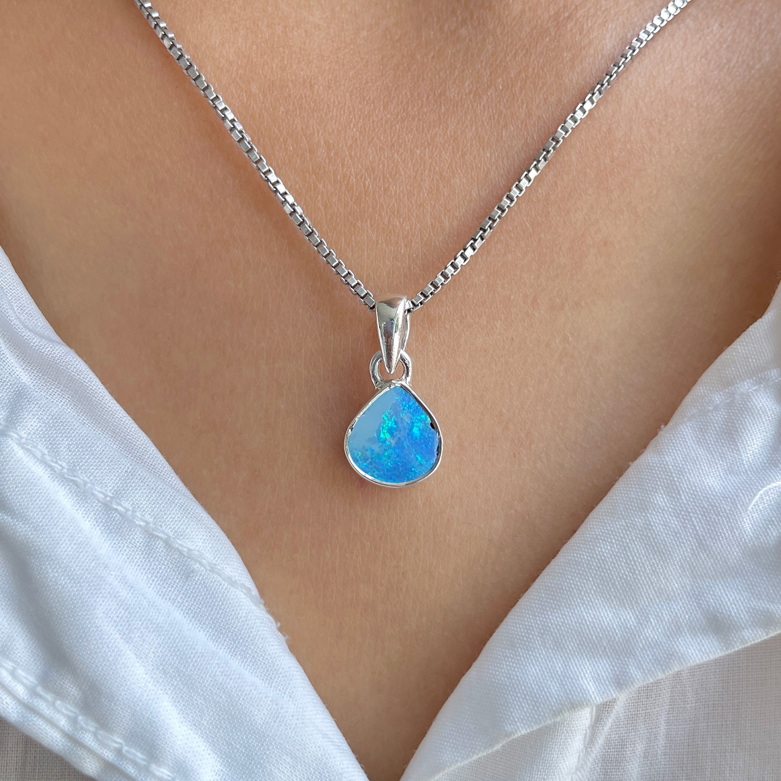 Australian Opal Pendant-(AOD-P-2.)