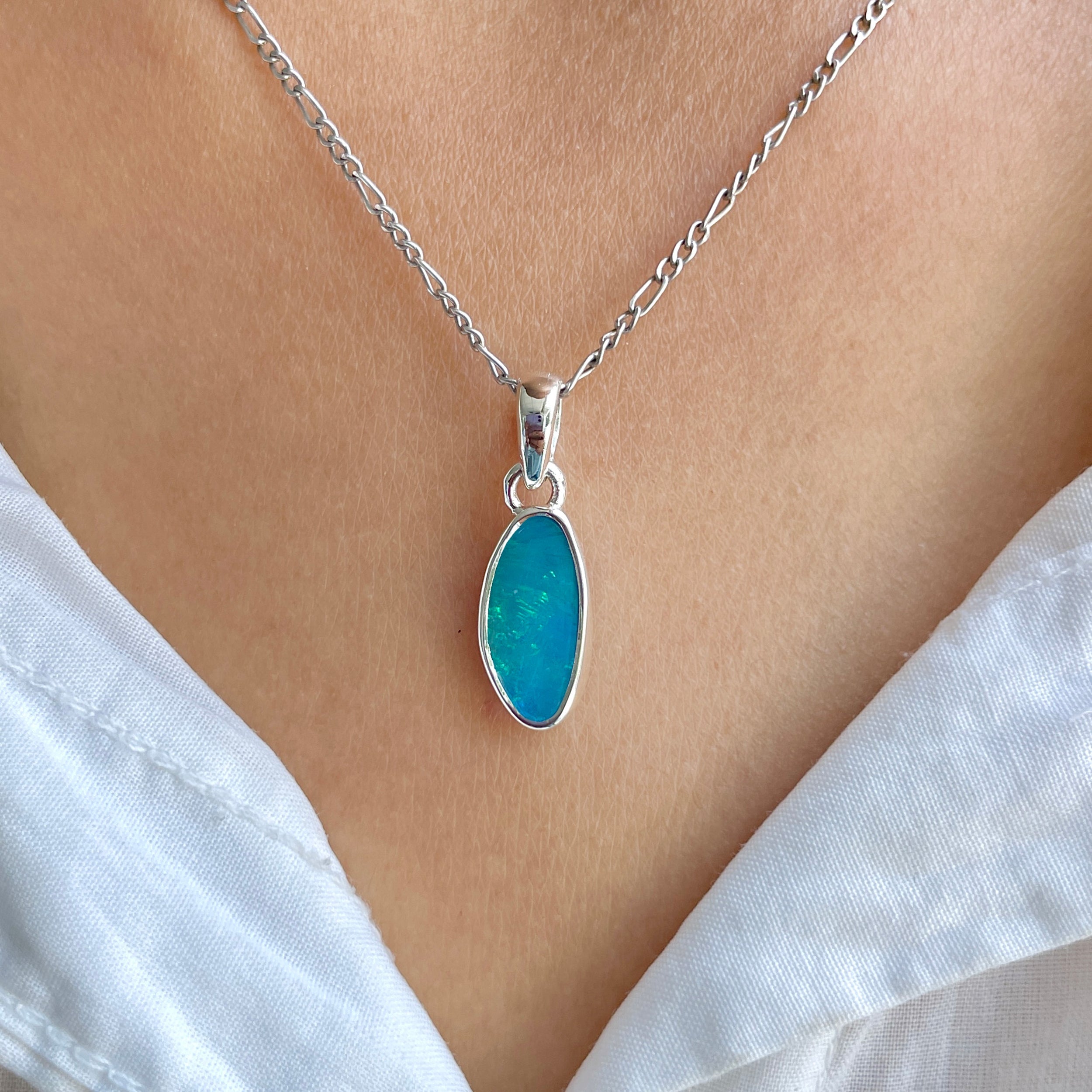 Australian Opal Pendant-(AOD-P-20.)
