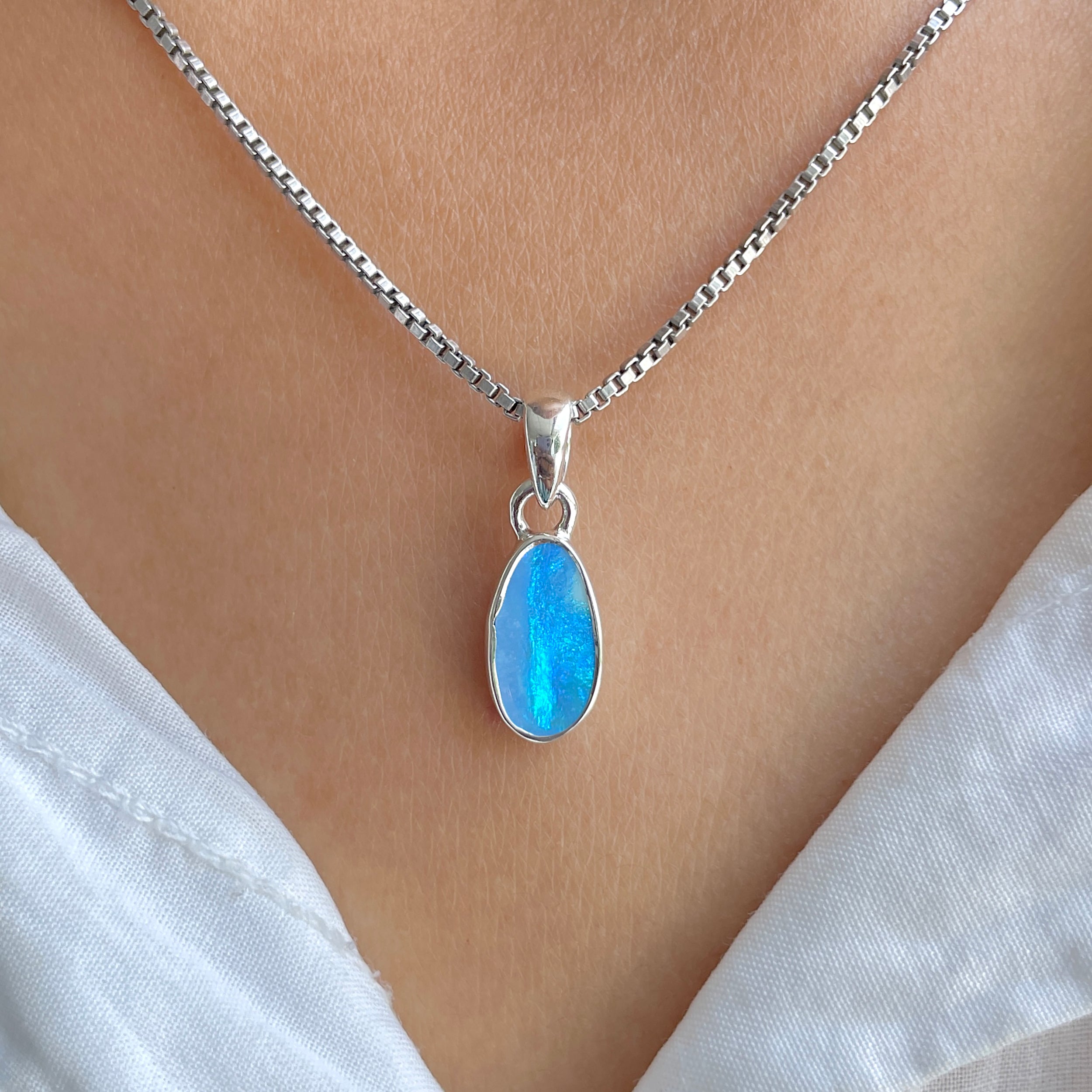 Australian Opal Pendant-(AOD-P-21.)