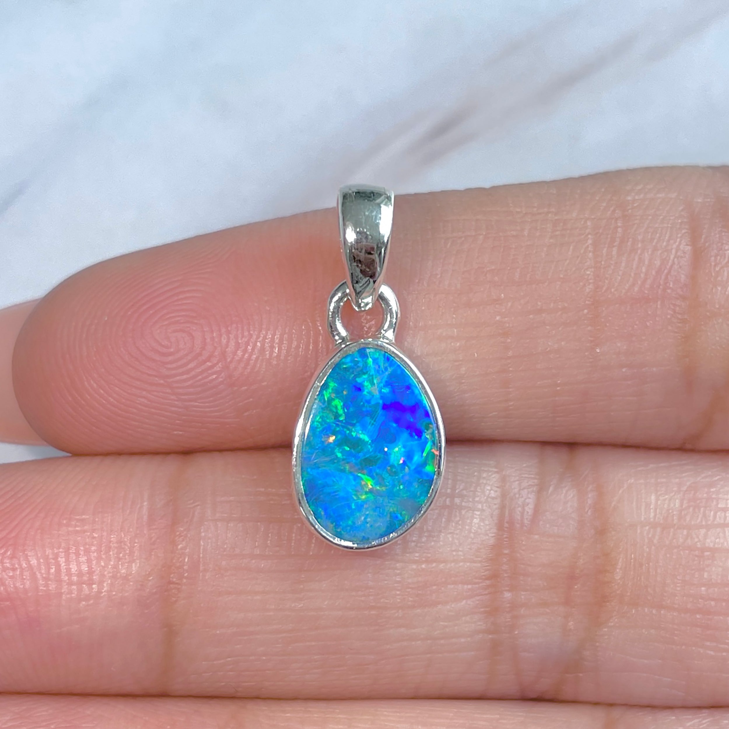 Australian Opal Pendant-(AOD-P-22.)