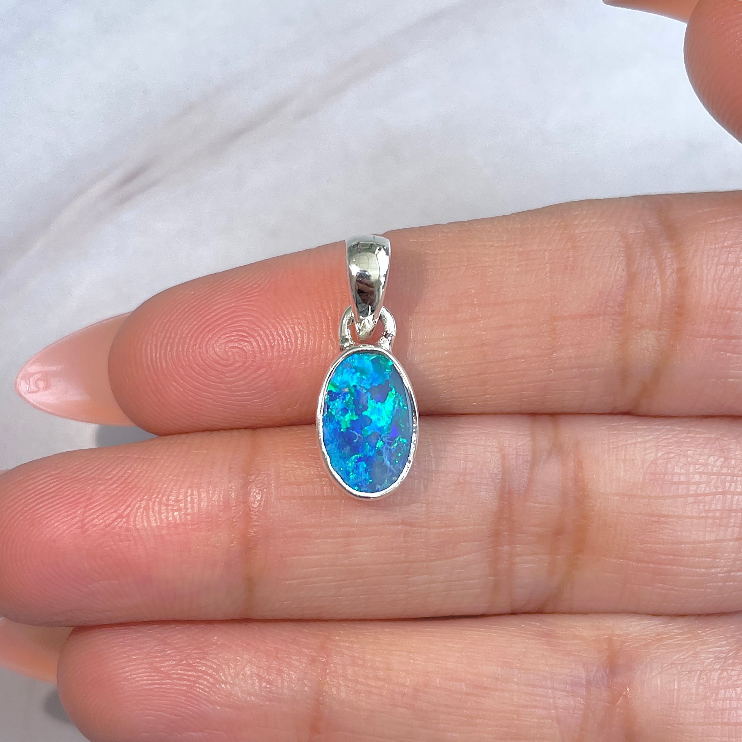 Australian Opal Pendant-(AOD-P-23.)