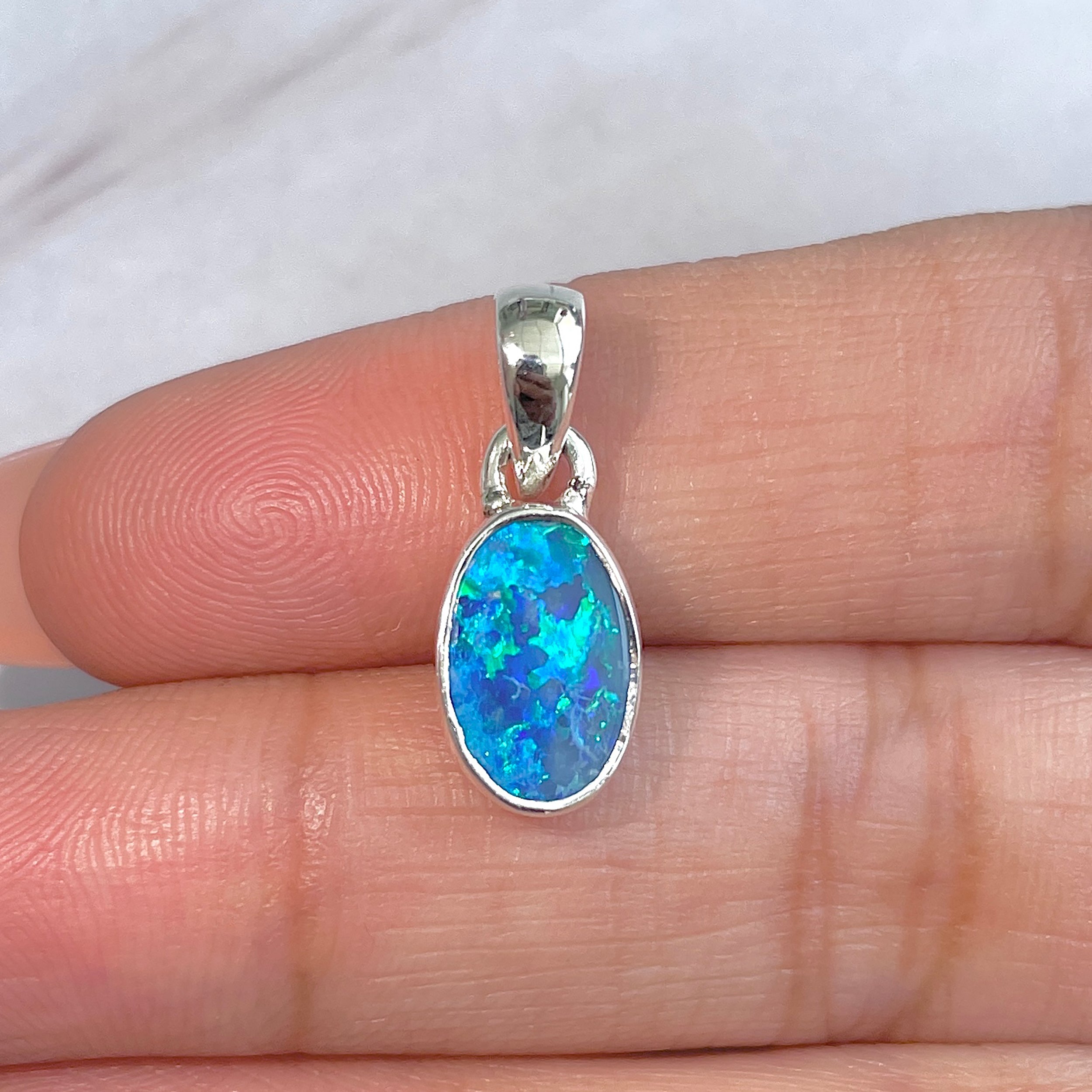 Australian Opal Pendant-(AOD-P-23.)