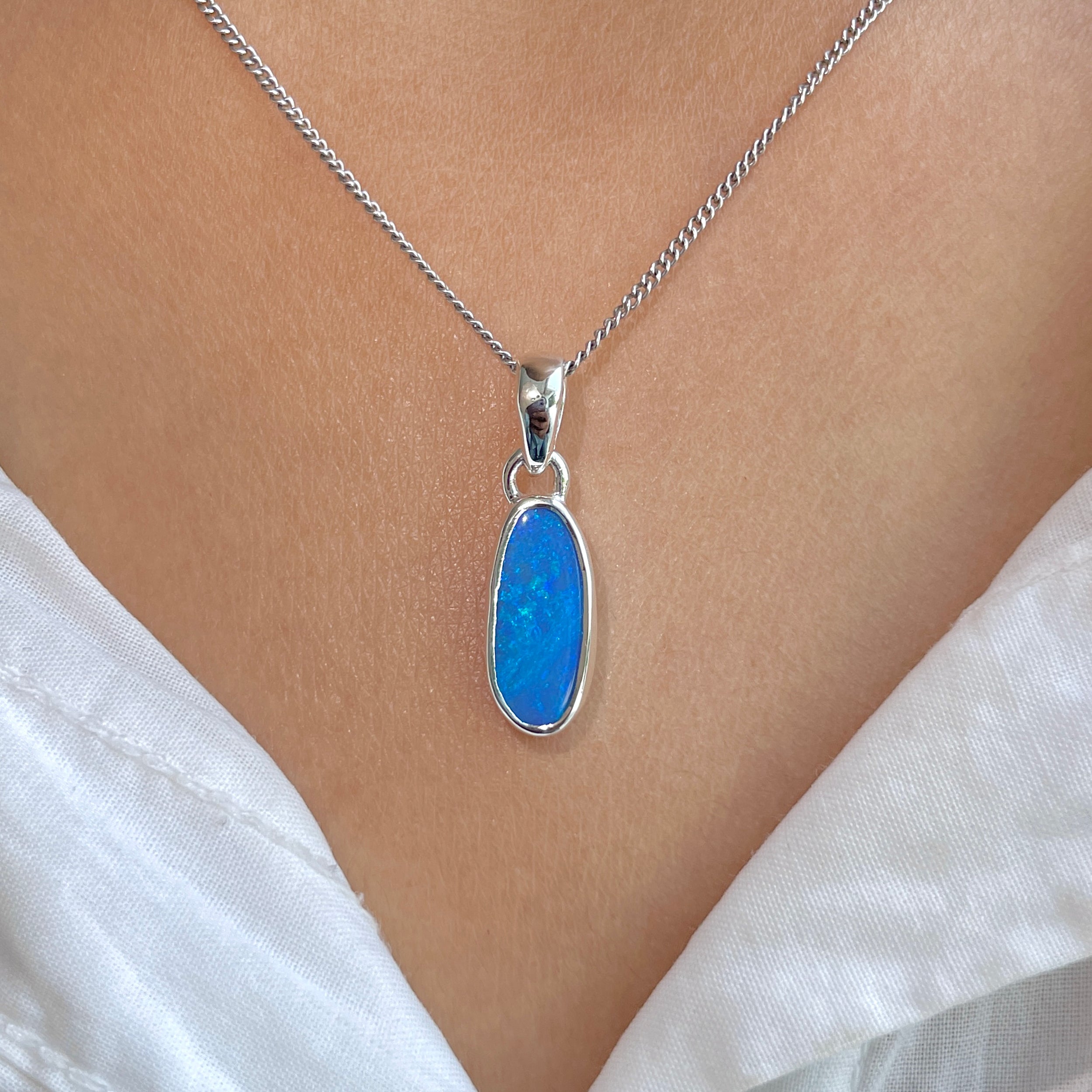 Australian Opal Pendant-(AOD-P-24.)