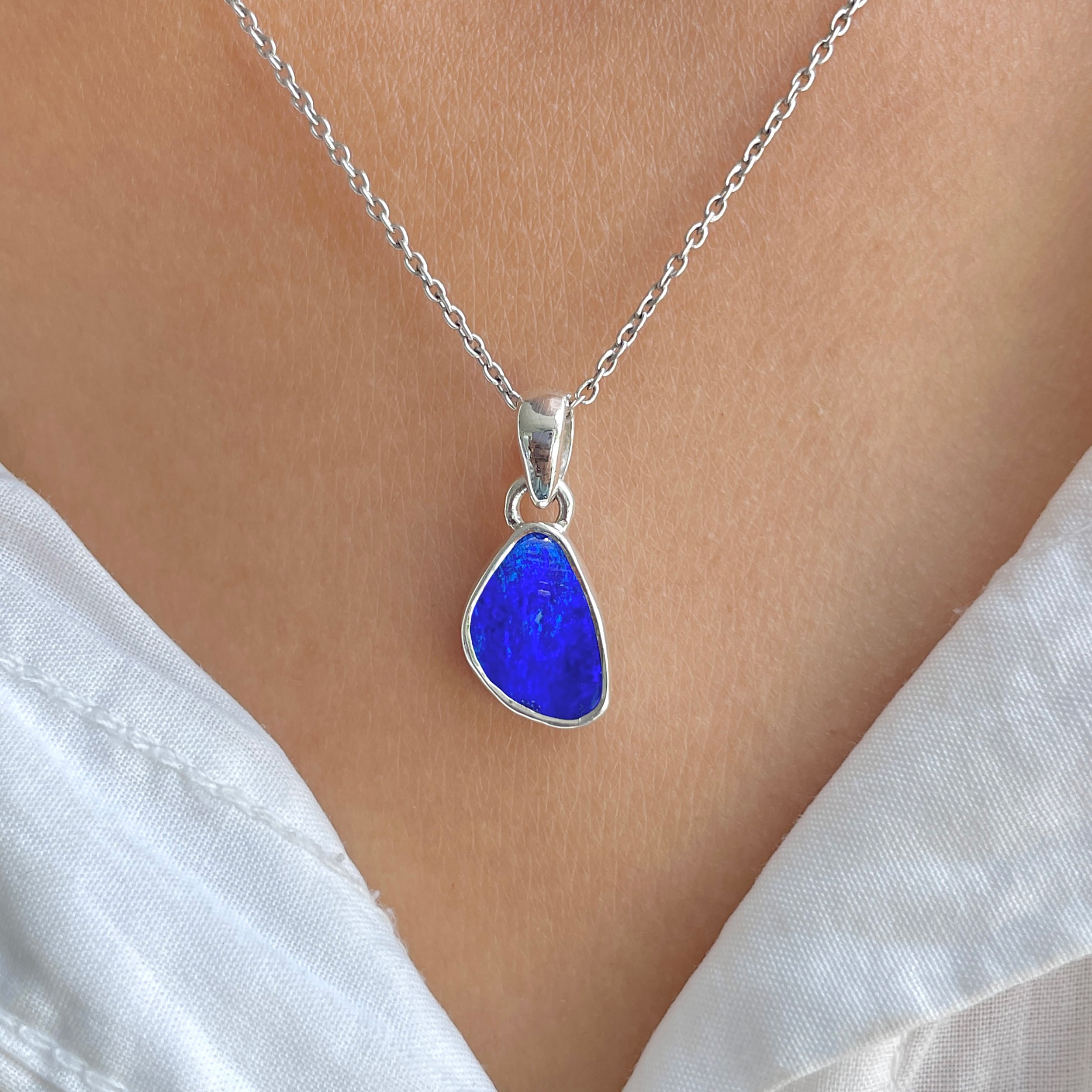 Australian Opal Pendant-(AOD-P-26.)