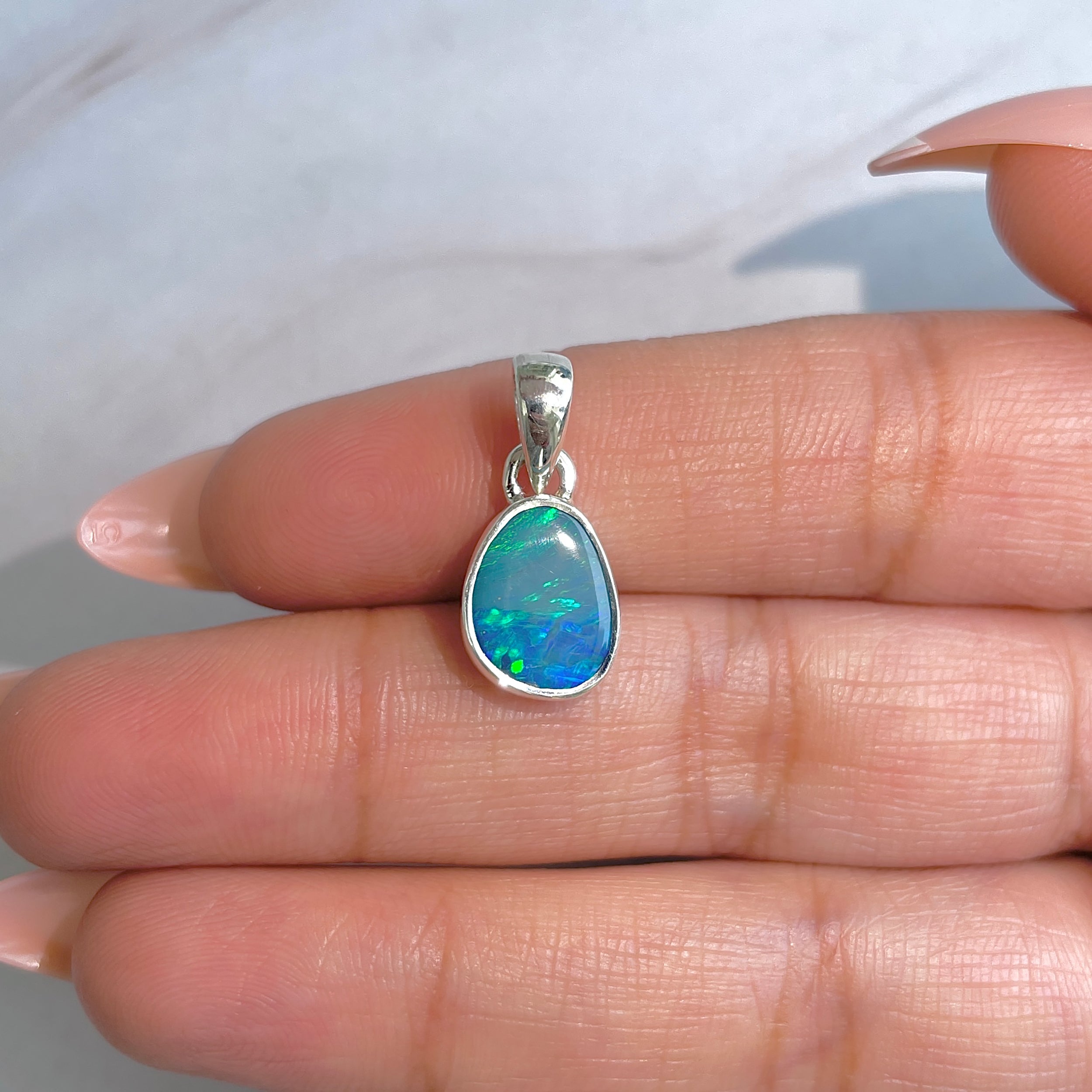 Australian Opal Pendant-(AOD-P-27.)