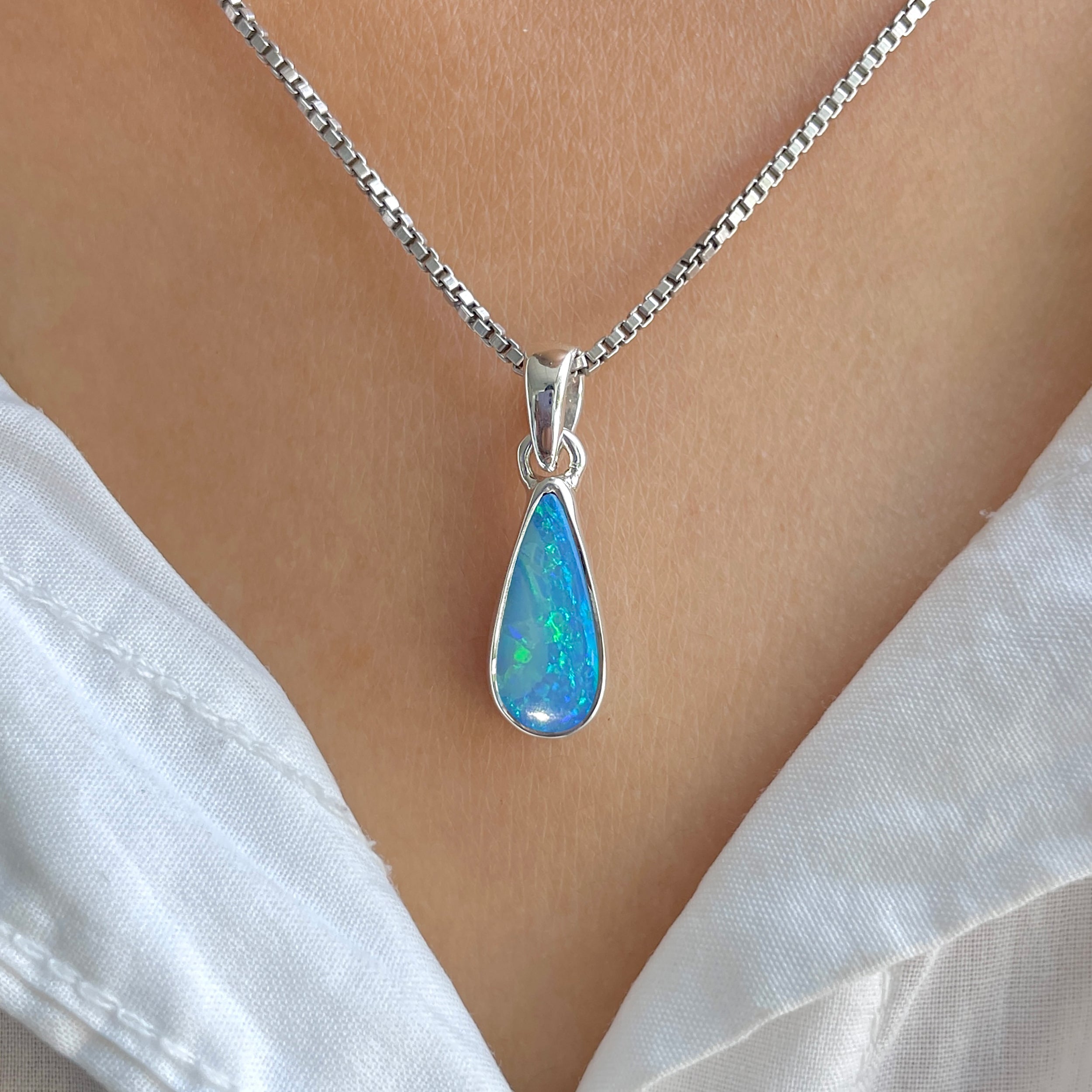 Australian Opal Pendant-(AOD-P-28.)