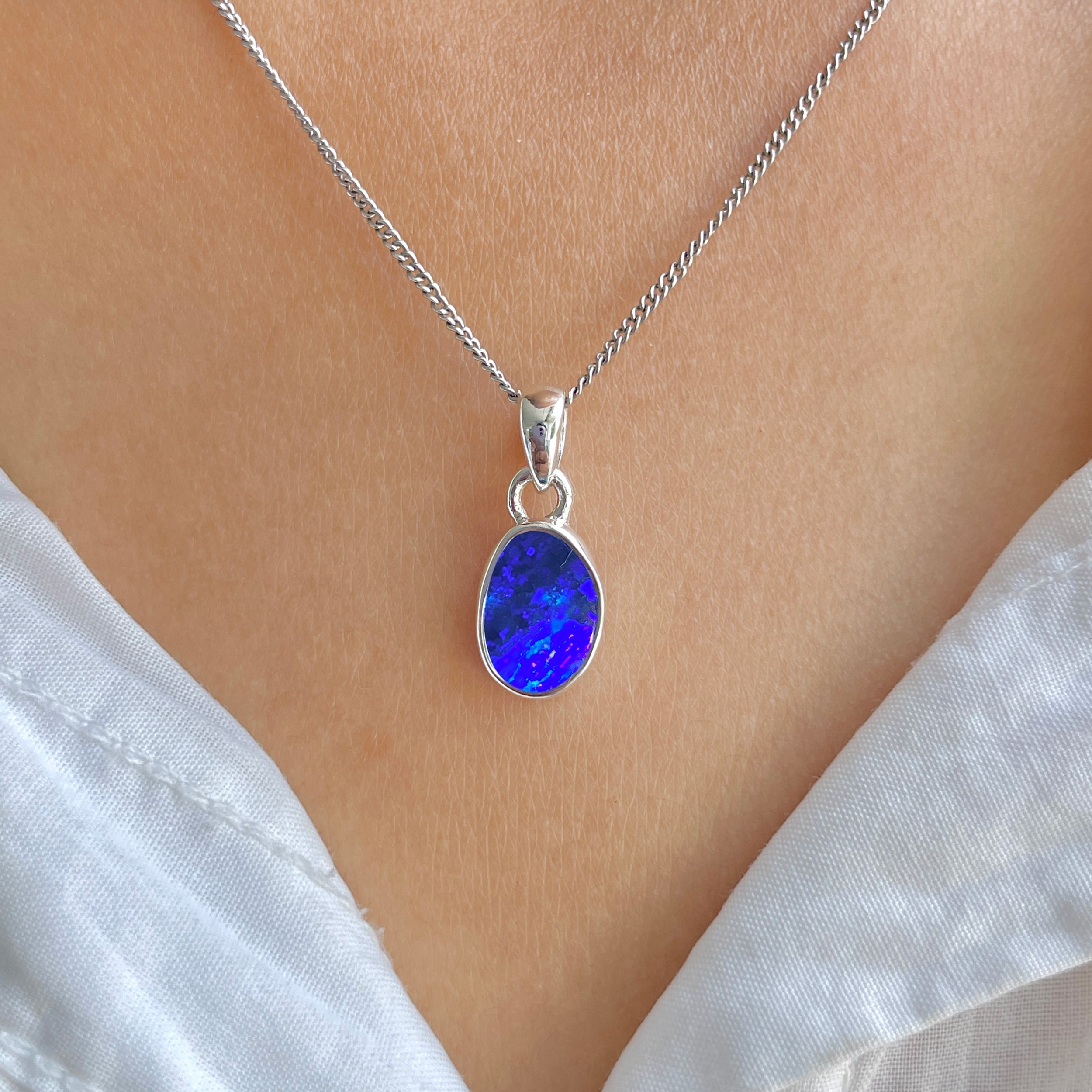 Australian Opal Pendant-(AOD-P-29.)