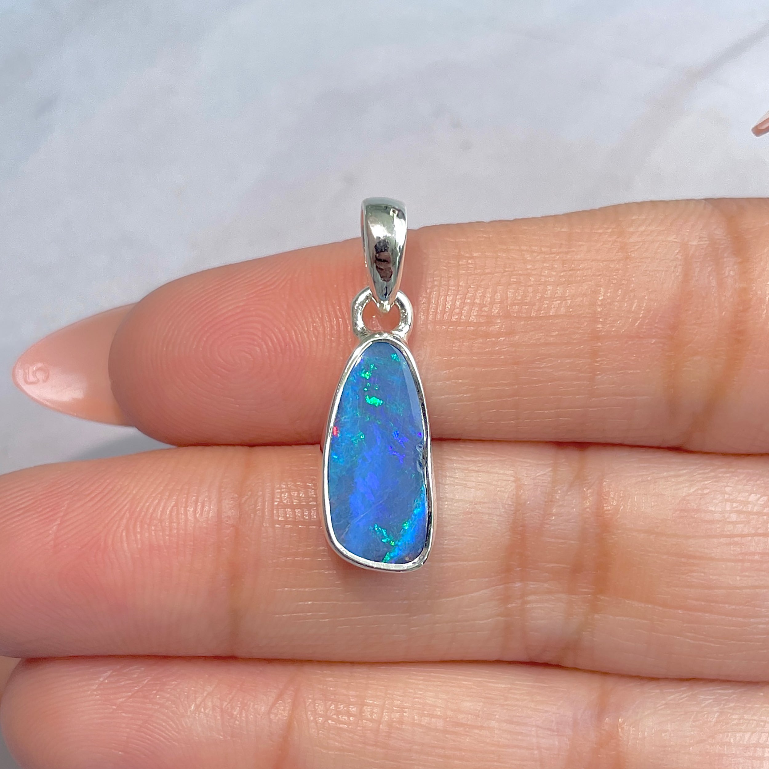 Australian Opal Pendant-(AOD-P-3.)