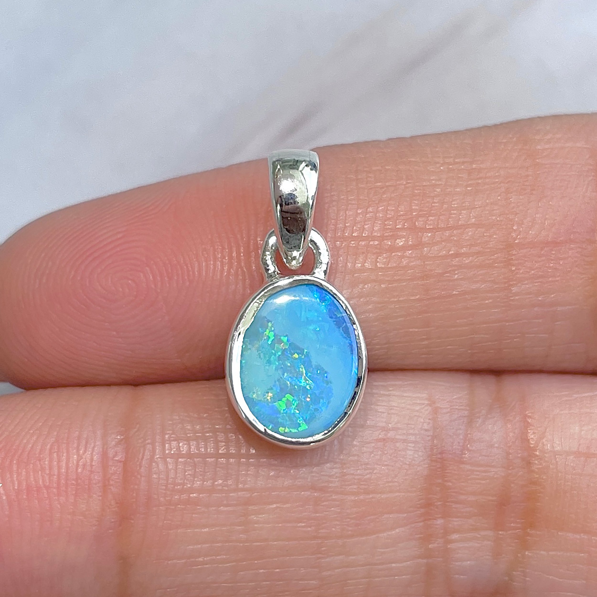 Australian Opal Pendant-(AOD-P-30.)