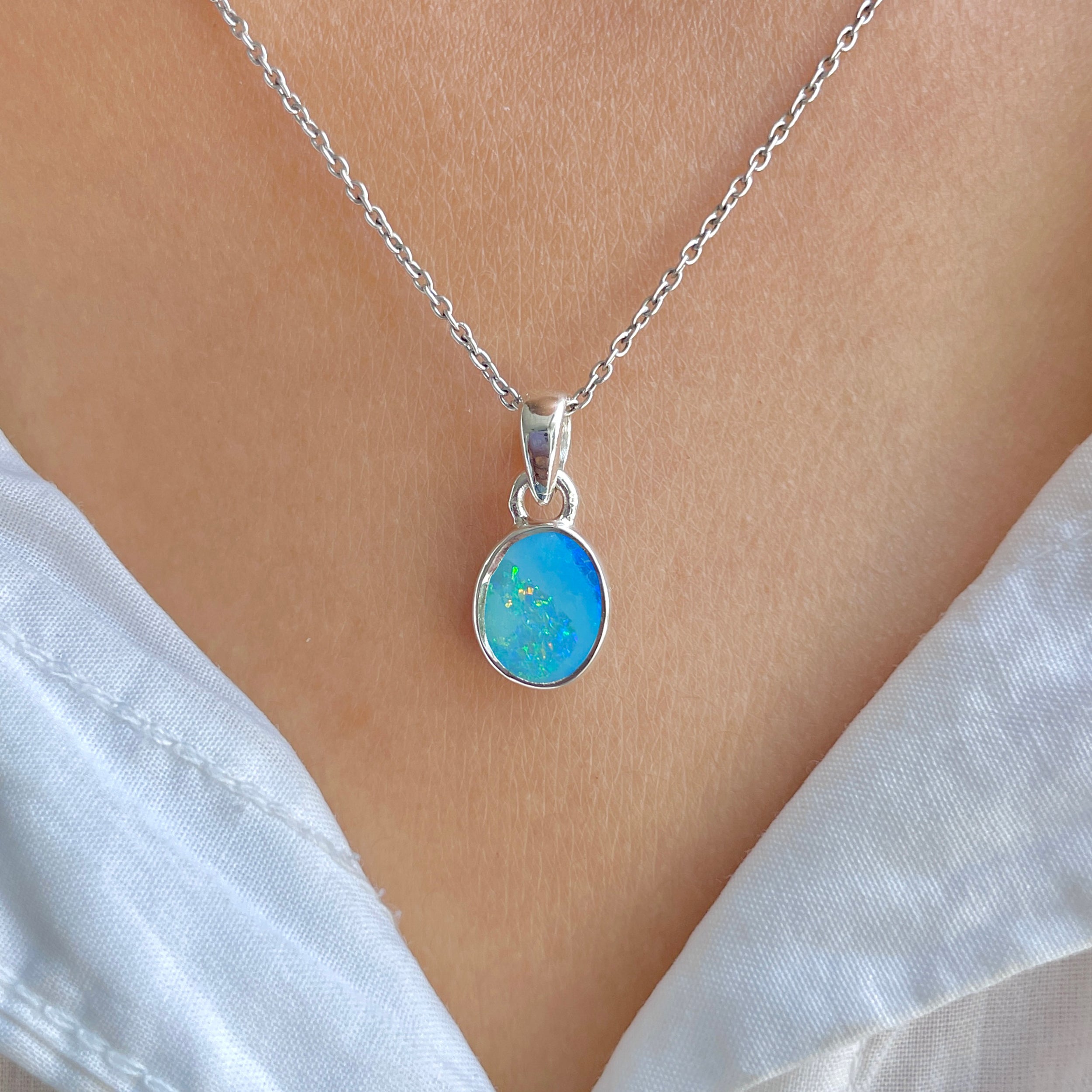 Australian Opal Pendant-(AOD-P-30.)
