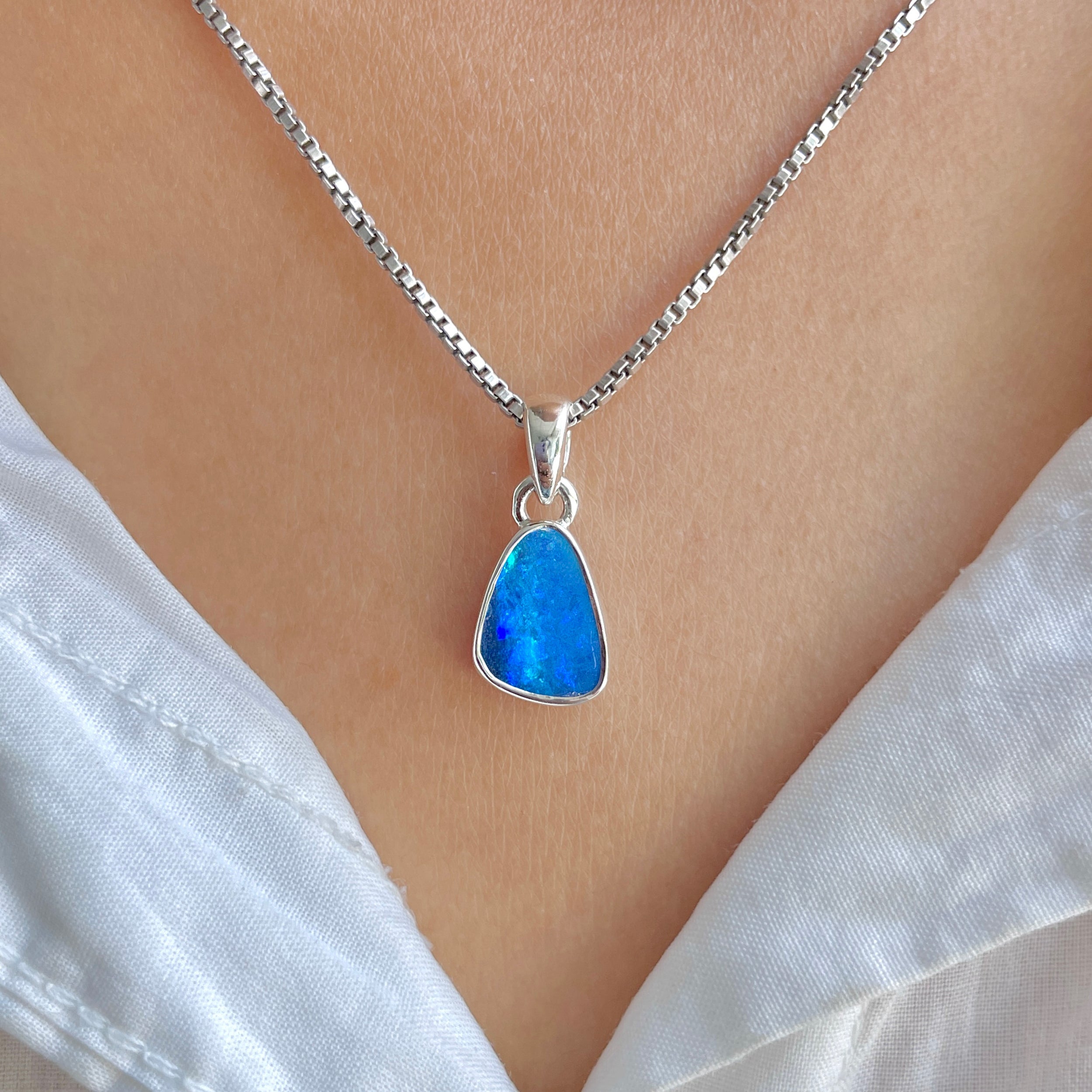 Australian Opal Pendant-(AOD-P-31.)