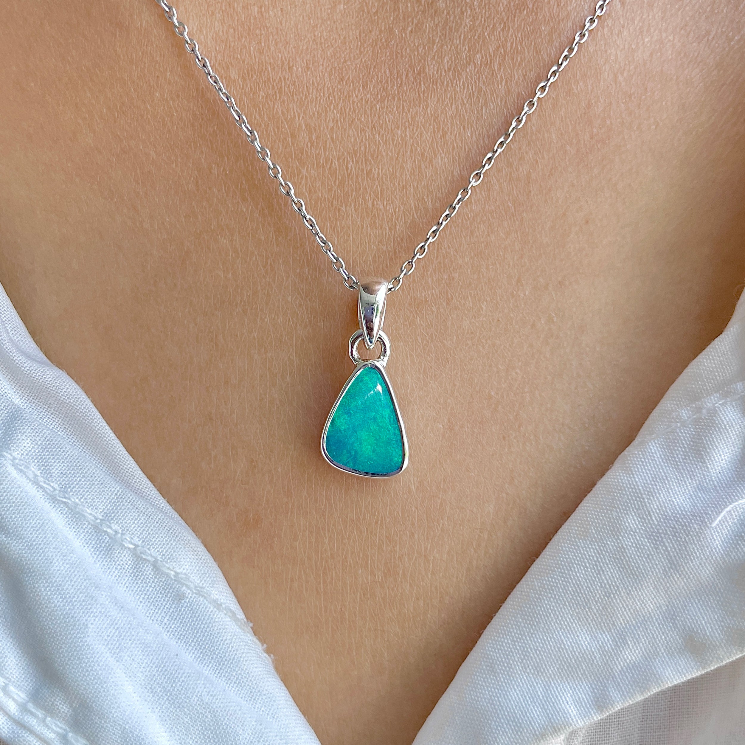 Australian Opal Pendant-(AOD-P-33.)