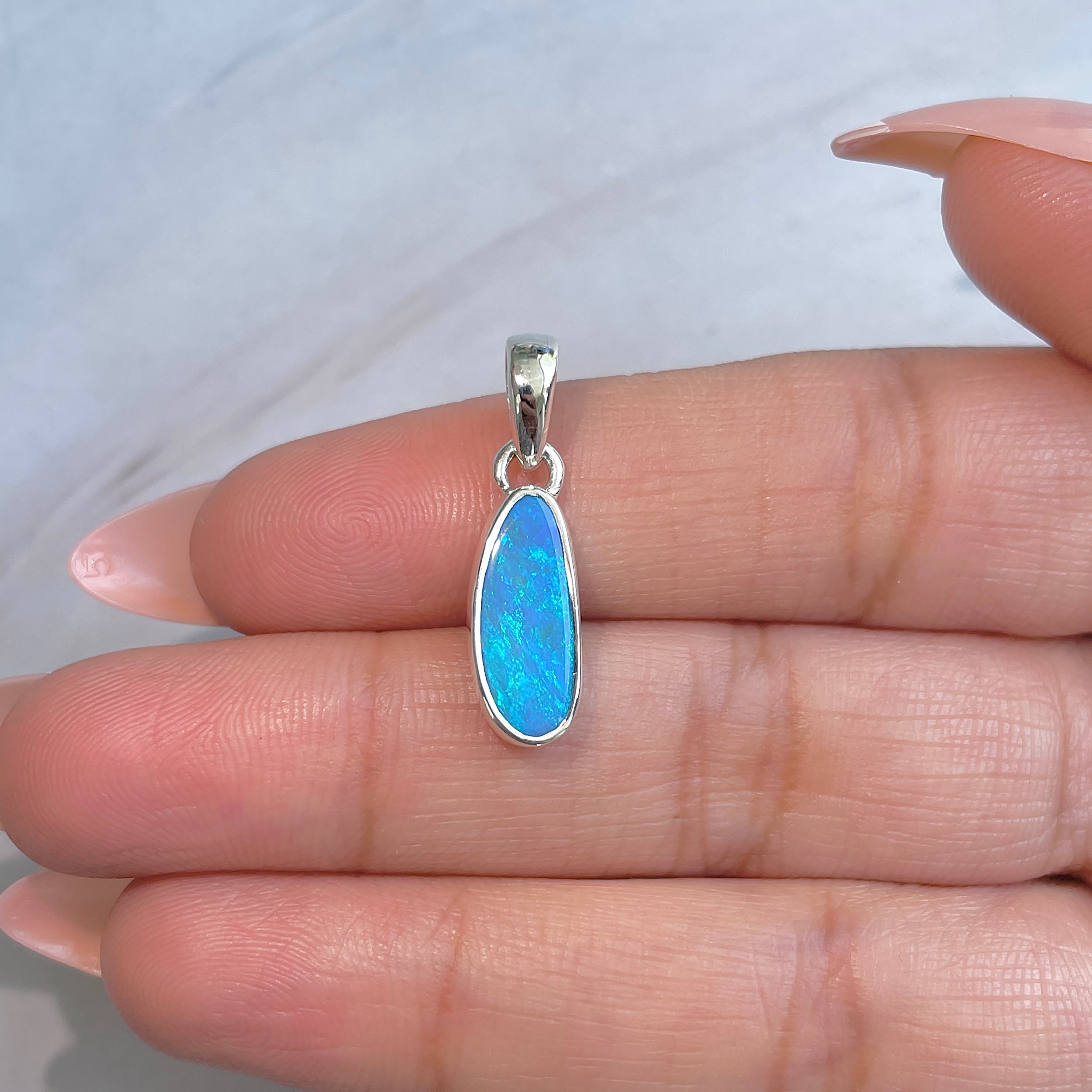 Australian Opal Pendant-(AOD-P-34.)