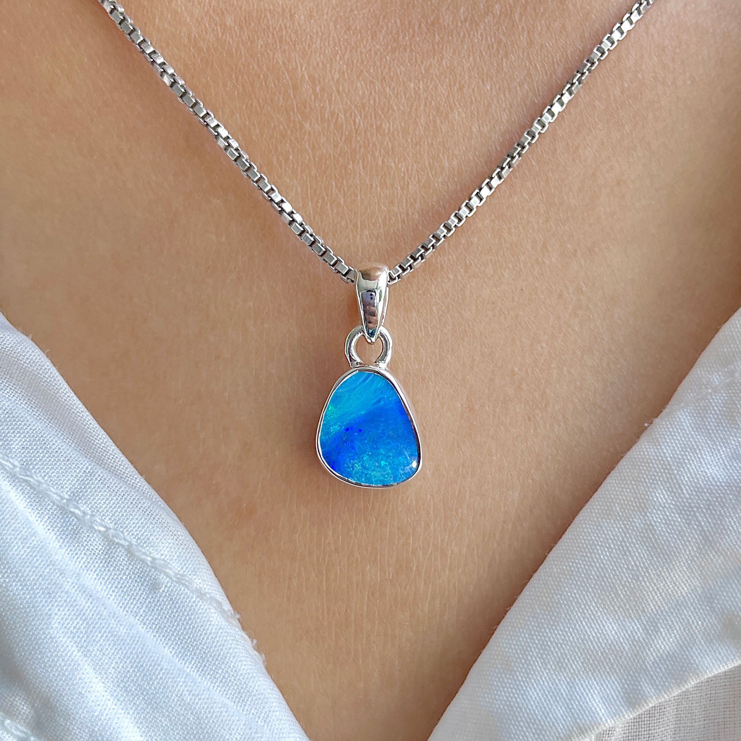 Australian Opal Pendant-(AOD-P-35.)