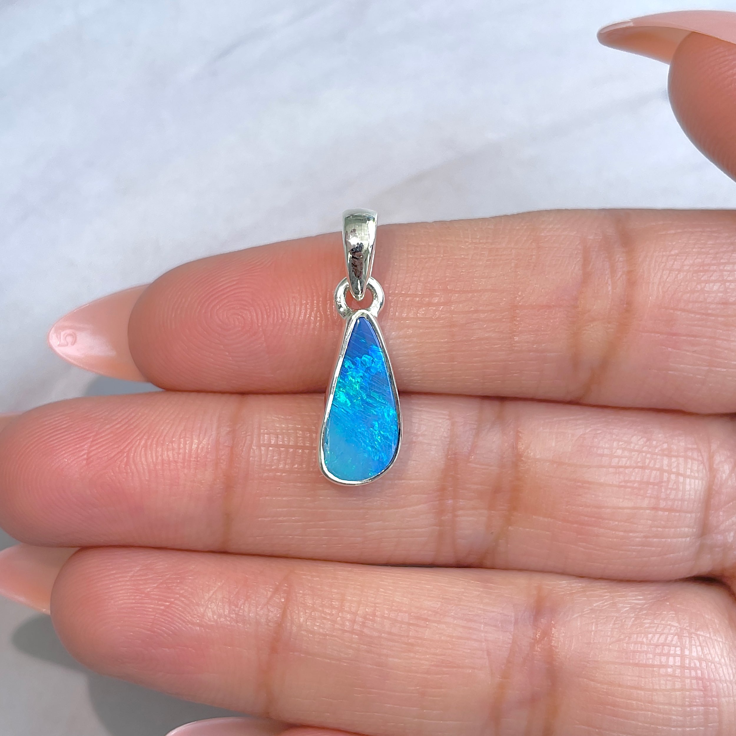 Australian Opal Pendant-(AOD-P-37.)