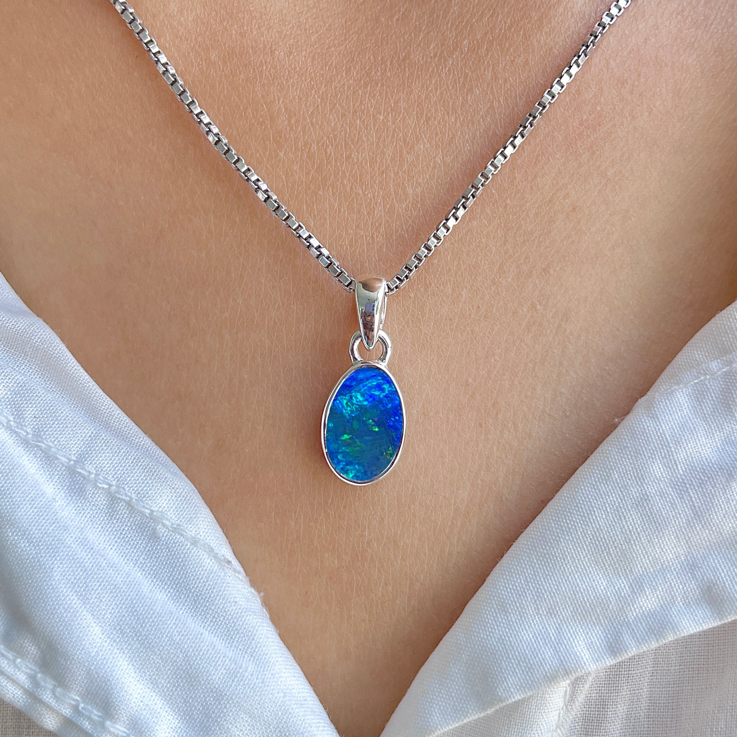 Australian Opal Pendant-(AOD-P-38.)