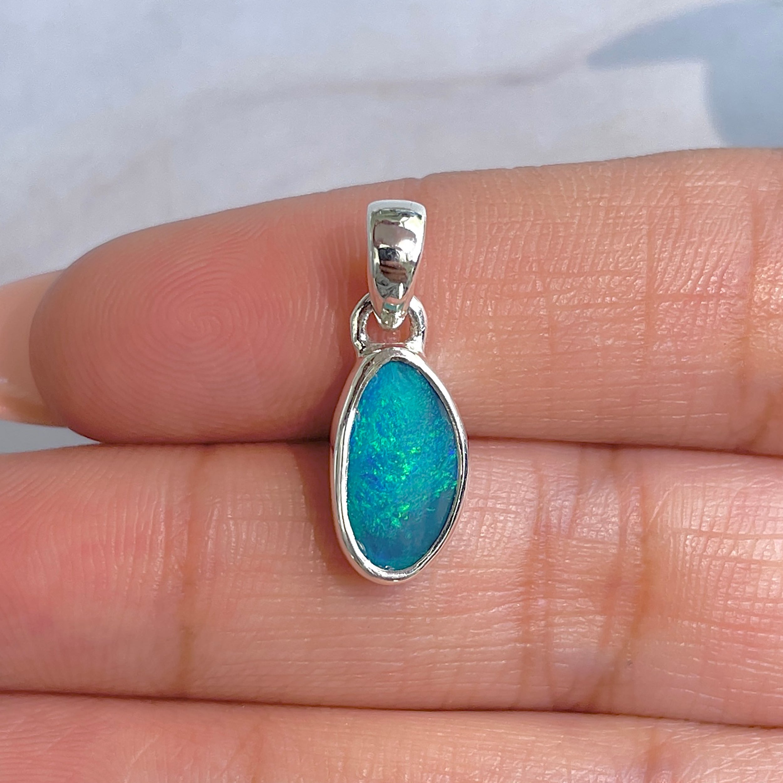Australian Opal Pendant-(AOD-P-39.)