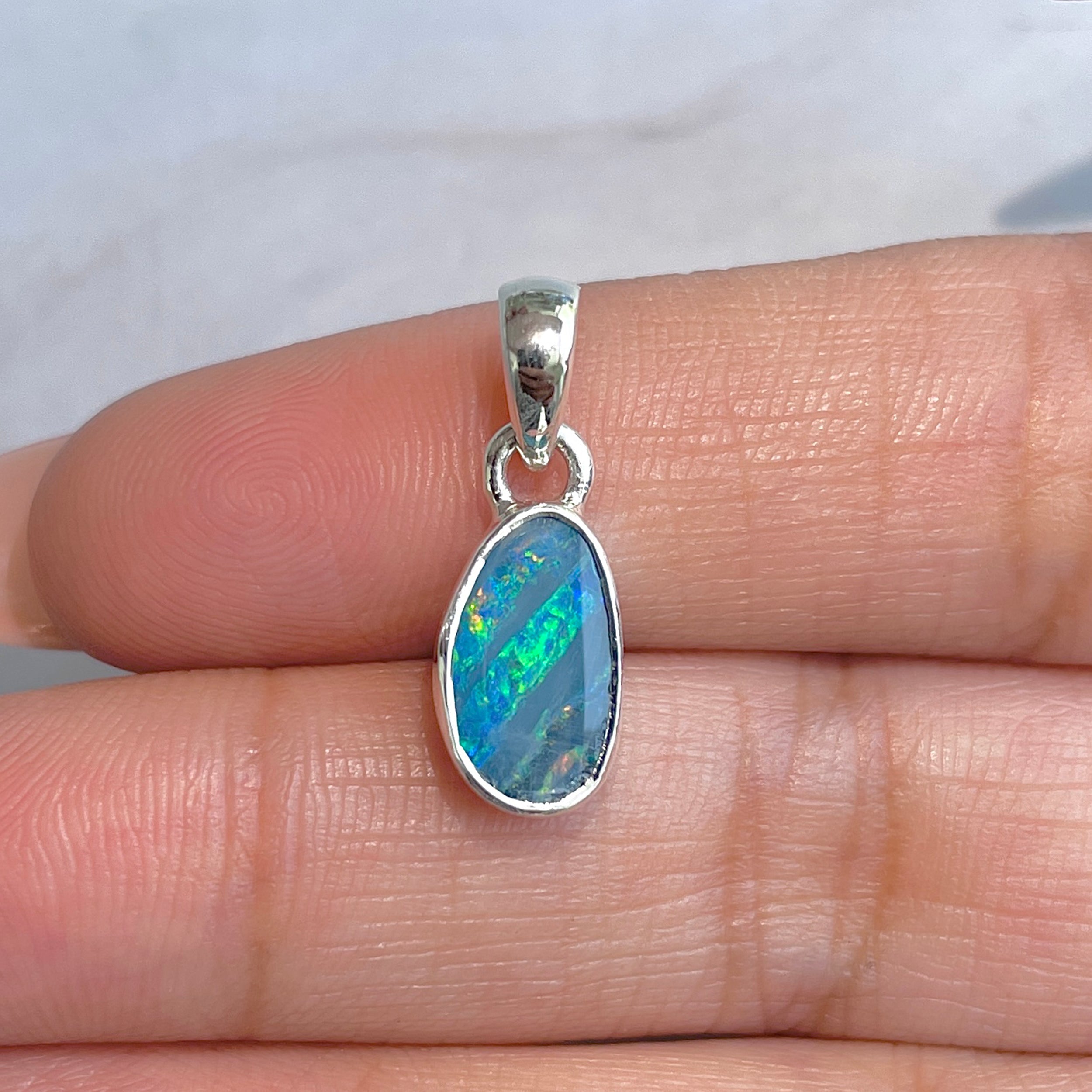 Australian Opal Pendant-(AOD-P-40.)