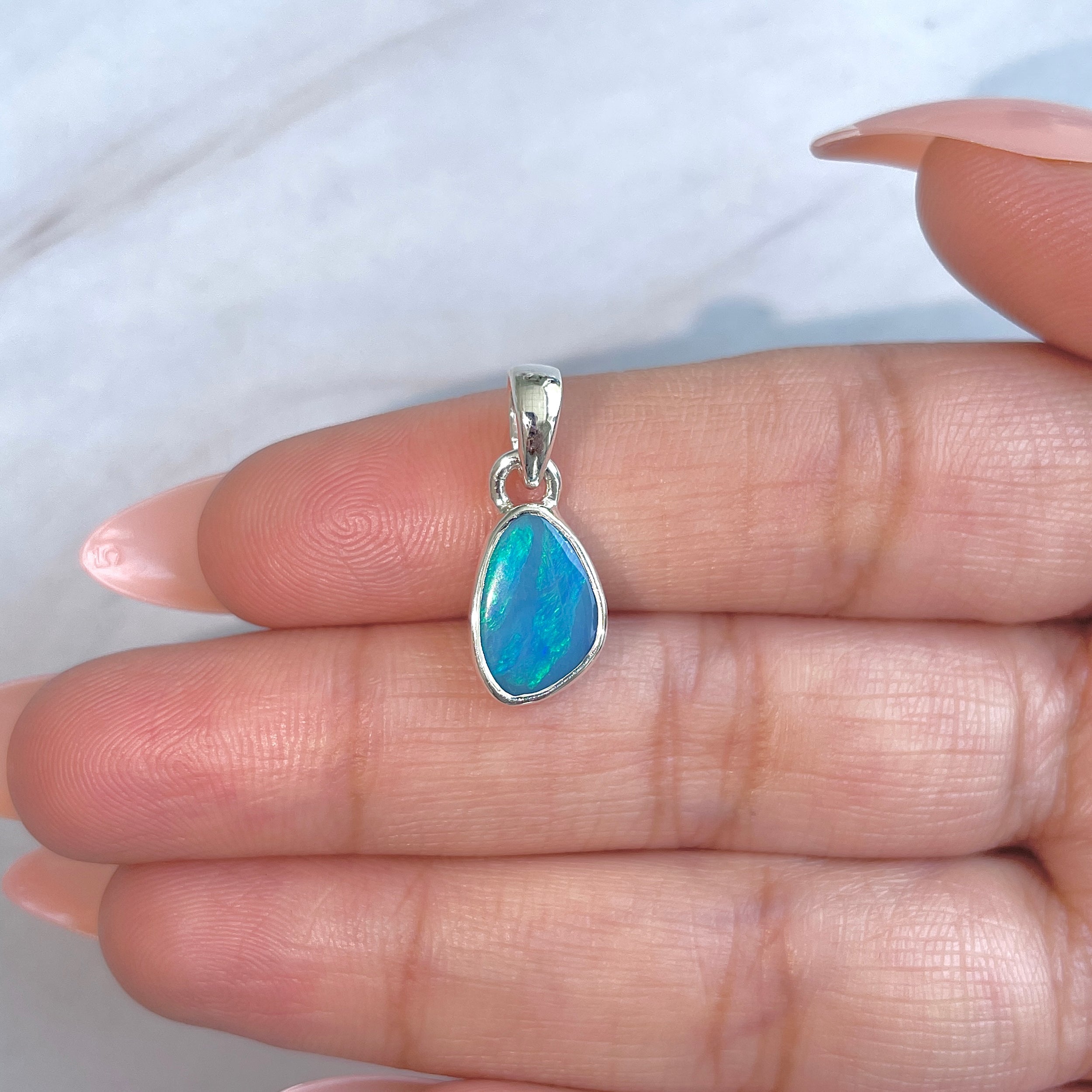 Australian Opal Pendant-(AOD-P-43.)
