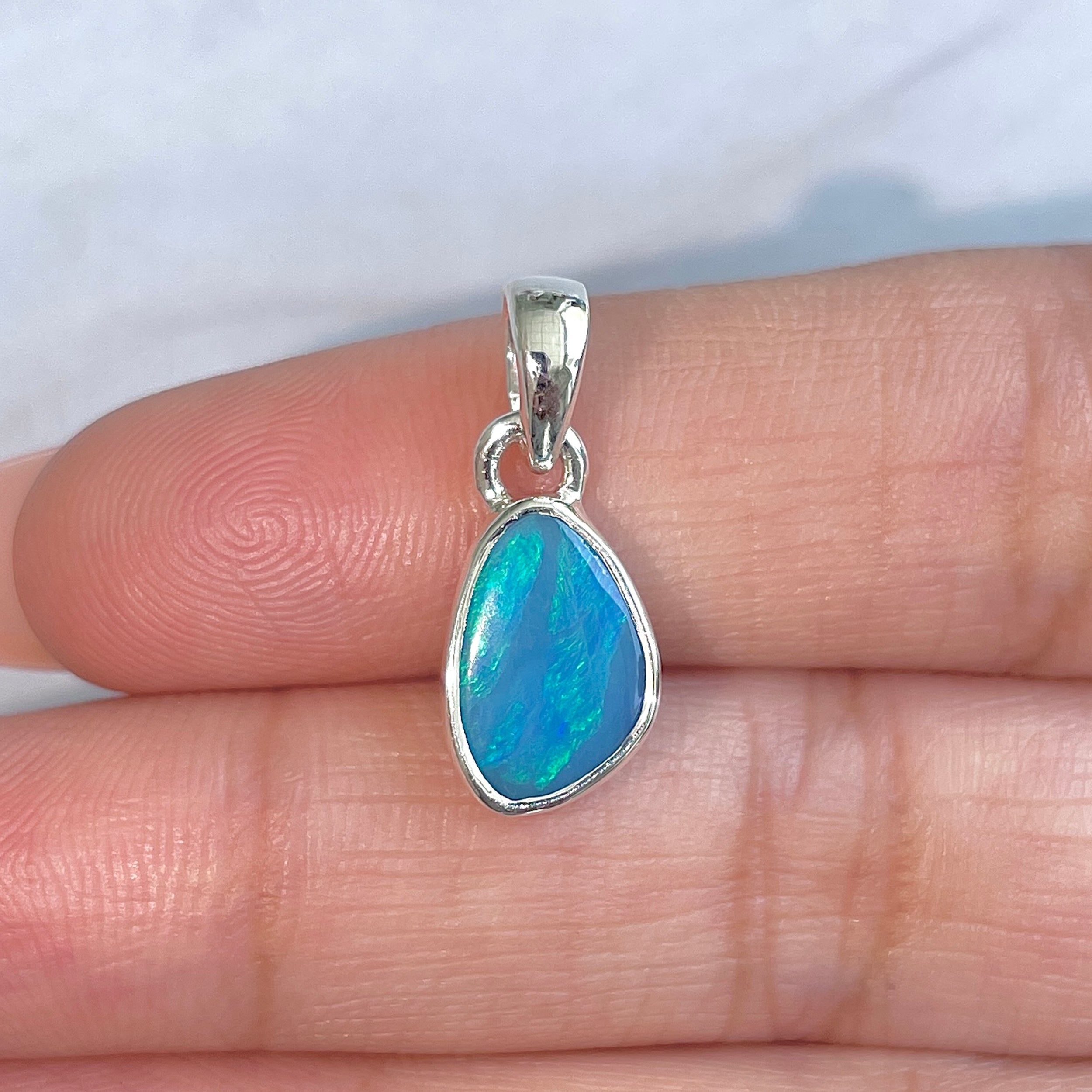 Australian Opal Pendant-(AOD-P-43.)