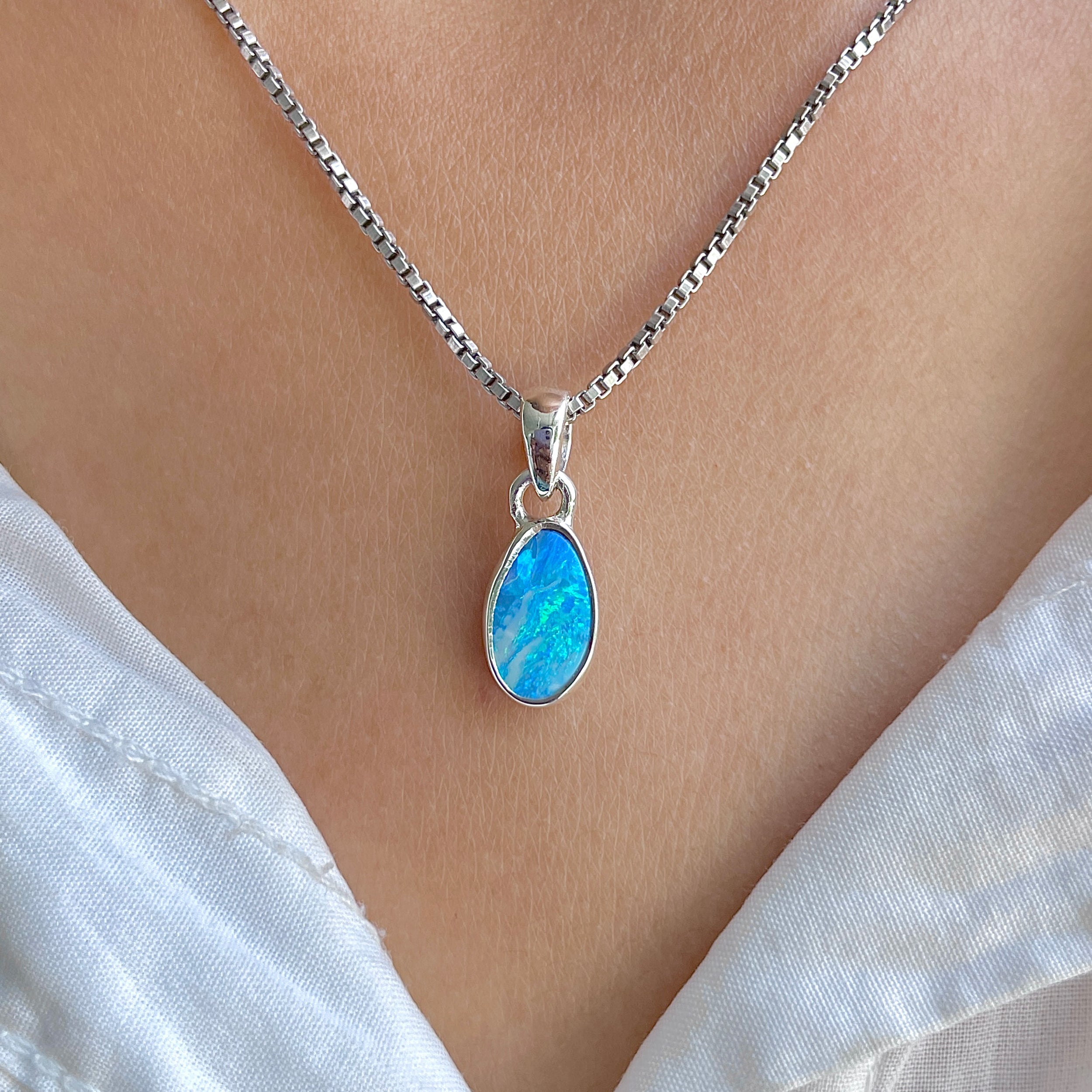 Australian Opal Pendant-(AOD-P-44.)