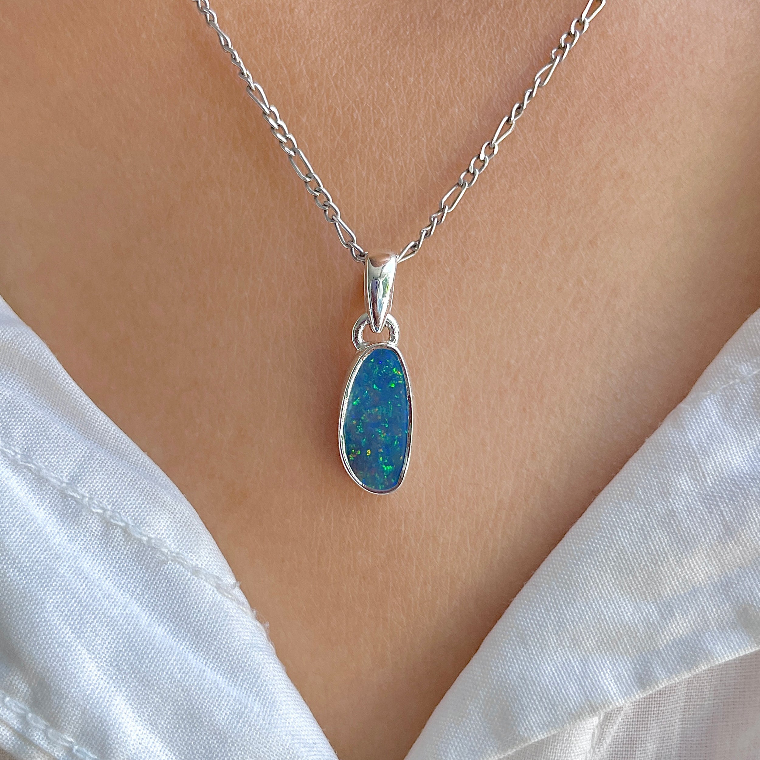 Australian Opal Pendant-(AOD-P-45.)