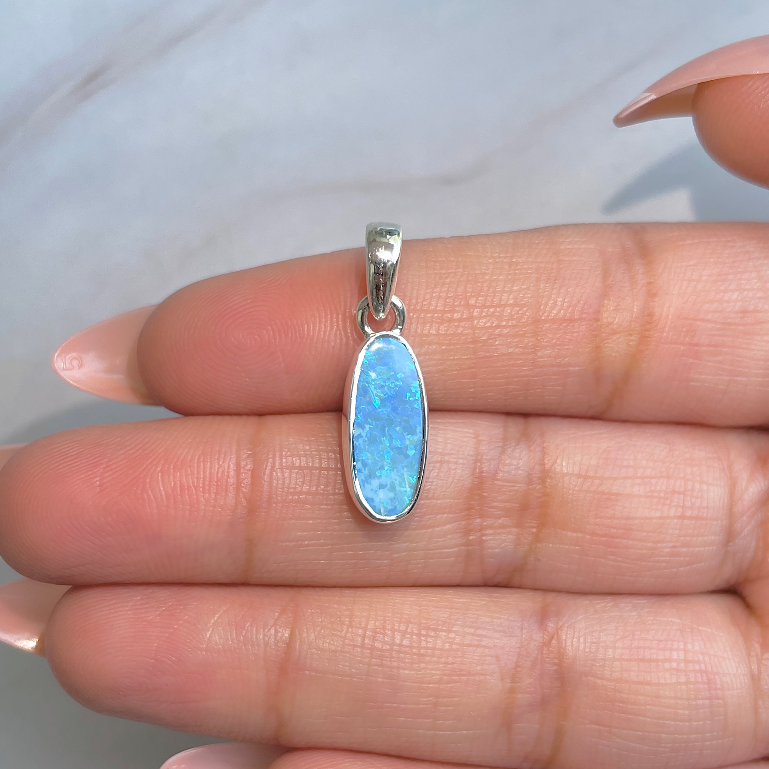 Australian Opal Pendant-(AOD-P-46.)