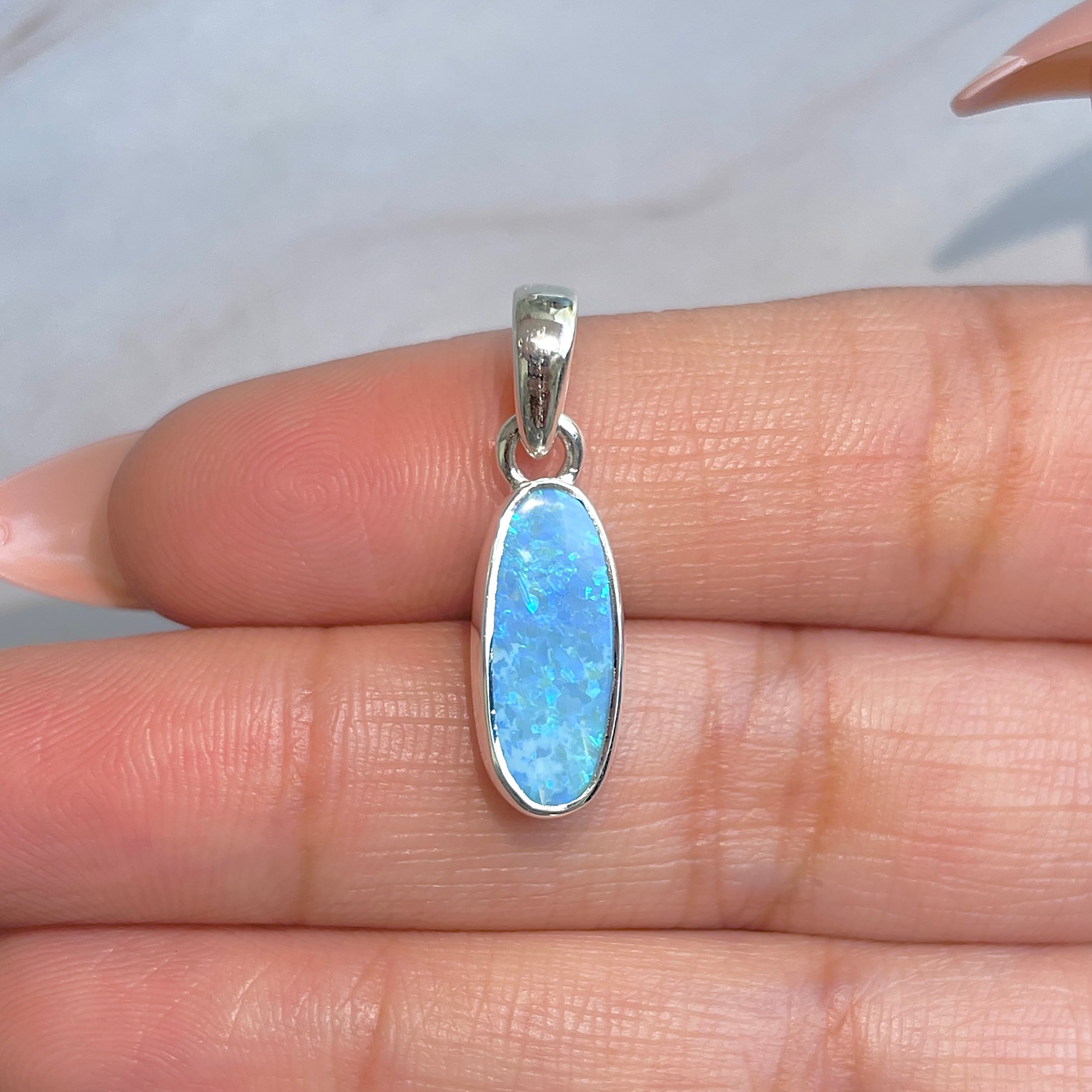 Australian Opal Pendant-(AOD-P-46.)