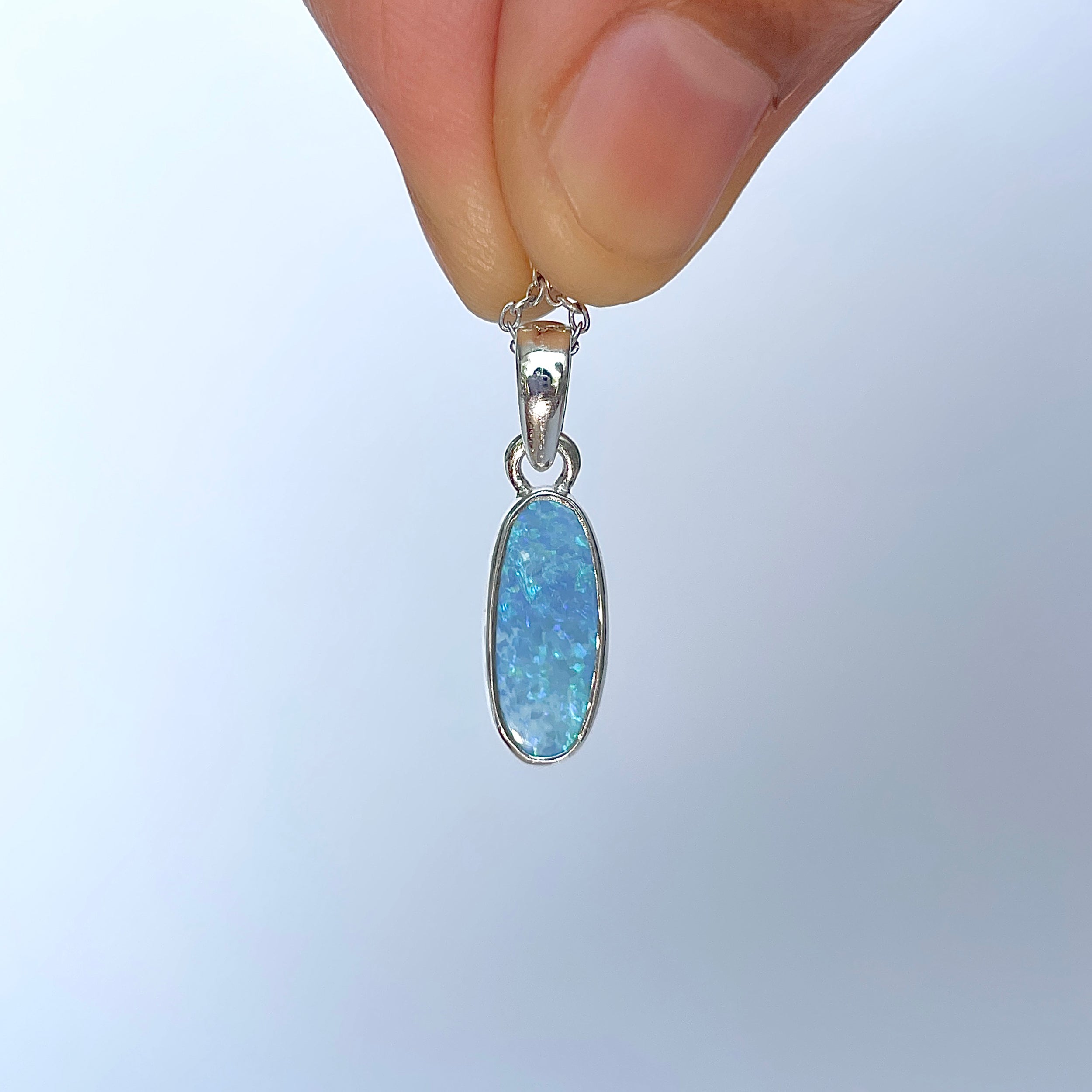 Australian Opal Pendant-(AOD-P-46.)