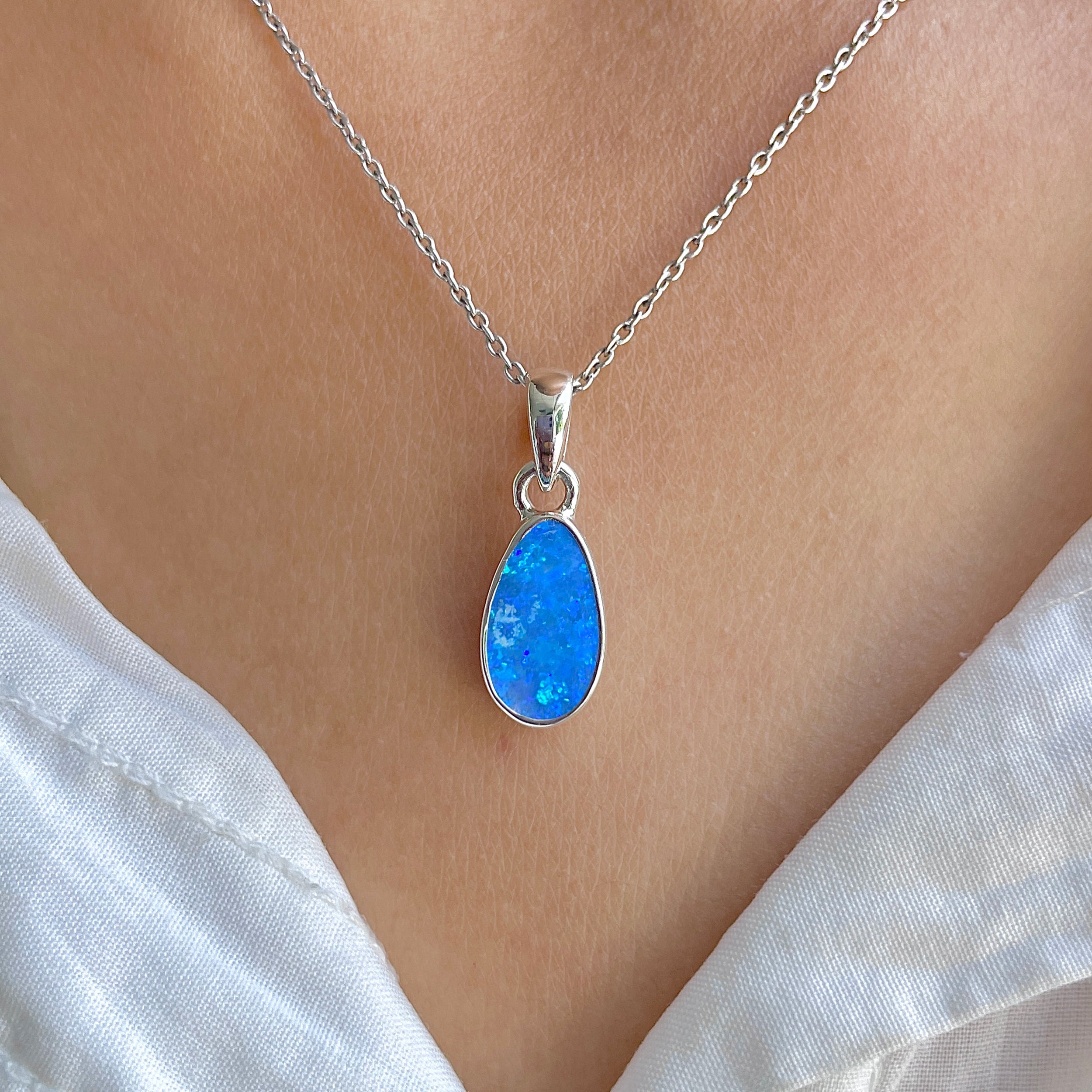 Australian Opal Pendant-(AOD-P-47.)