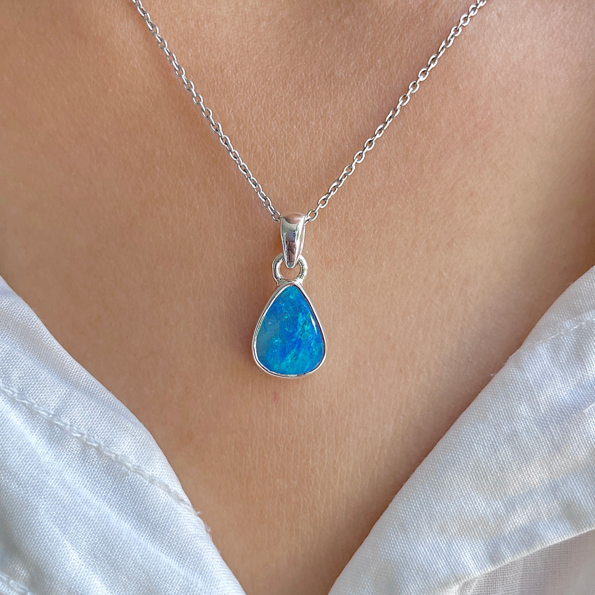 Australian Opal Pendant-(AOD-P-48.)