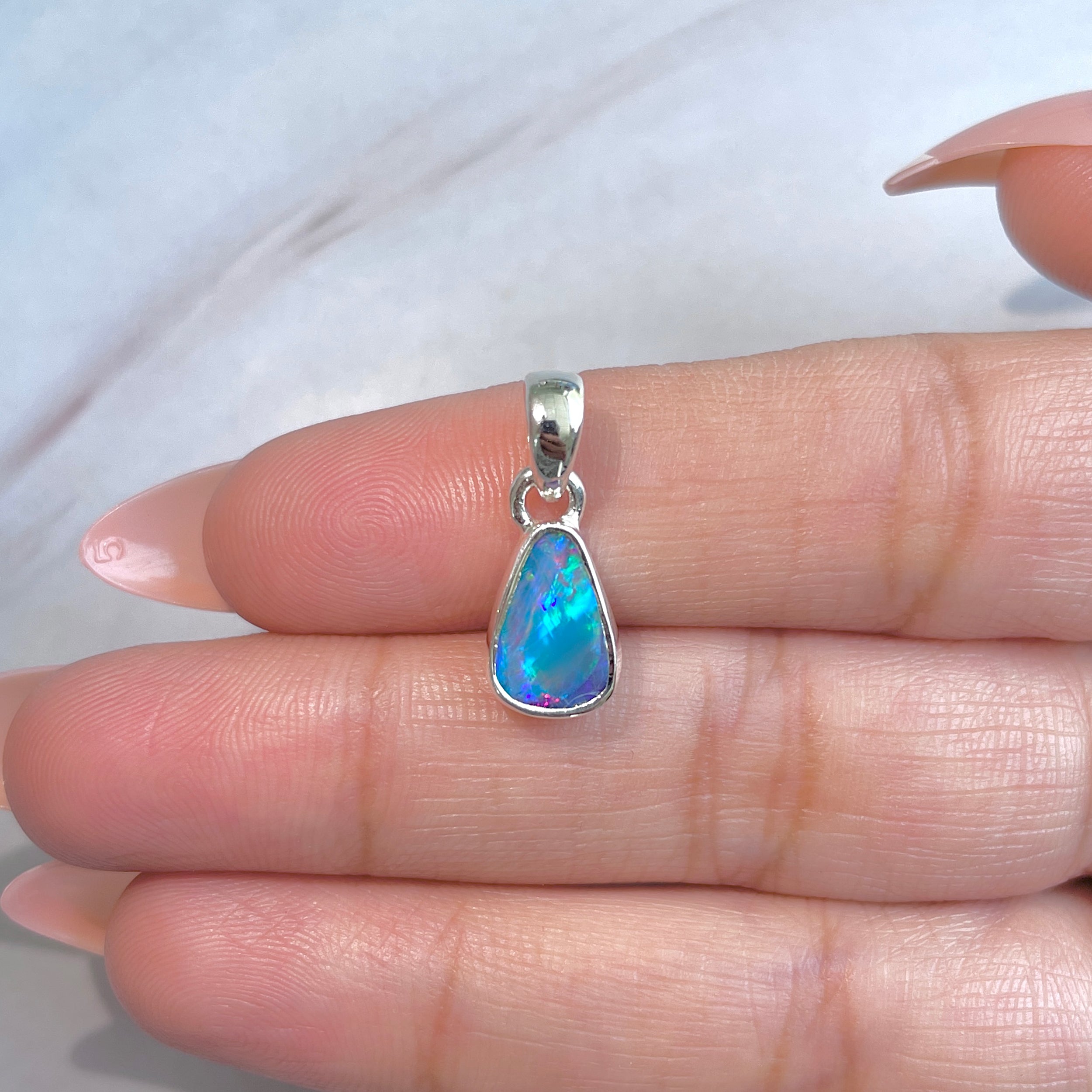 Australian Opal Pendant-(AOD-P-49.)