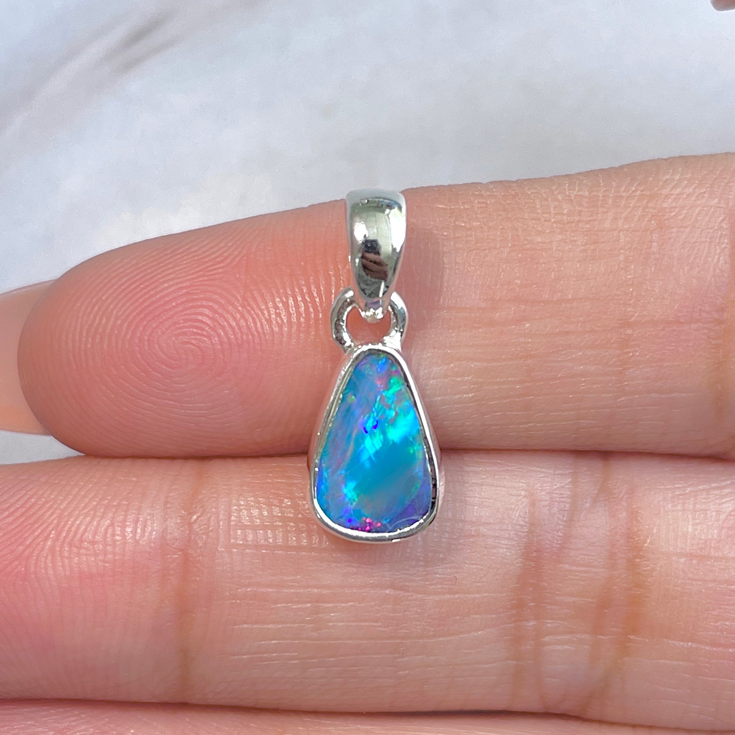 Australian Opal Pendant-(AOD-P-49.)