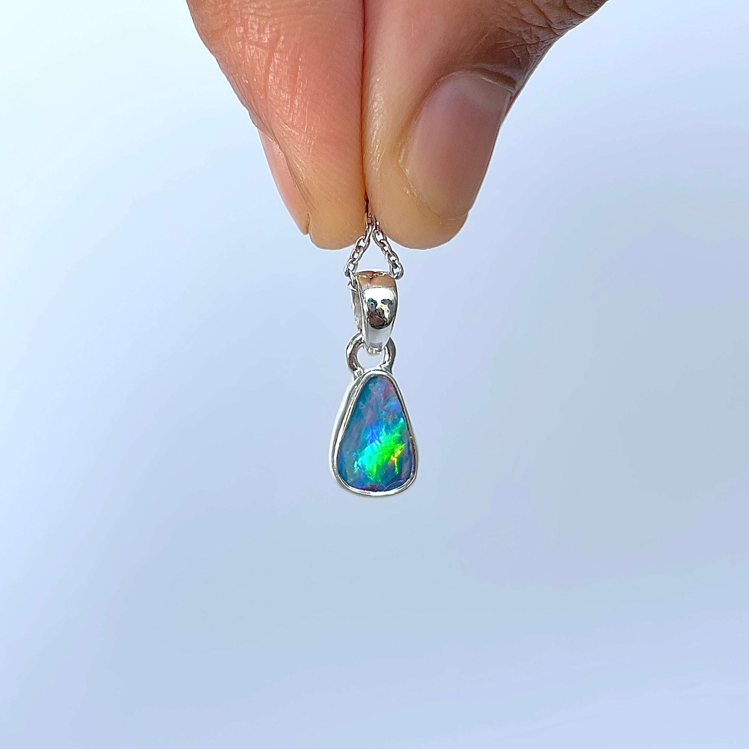Australian Opal Pendant-(AOD-P-49.)