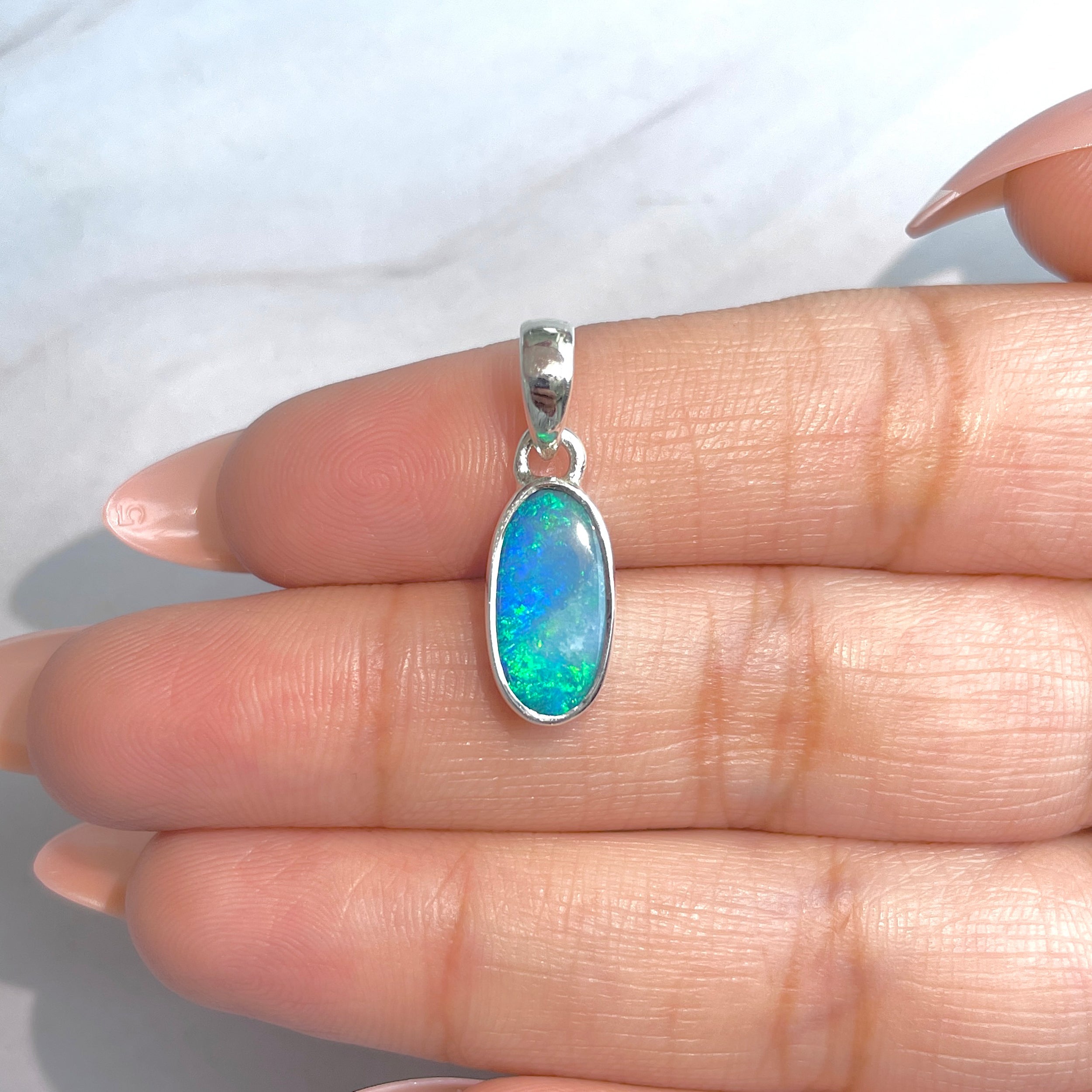 Australian Opal Pendant-(AOD-P-5.)