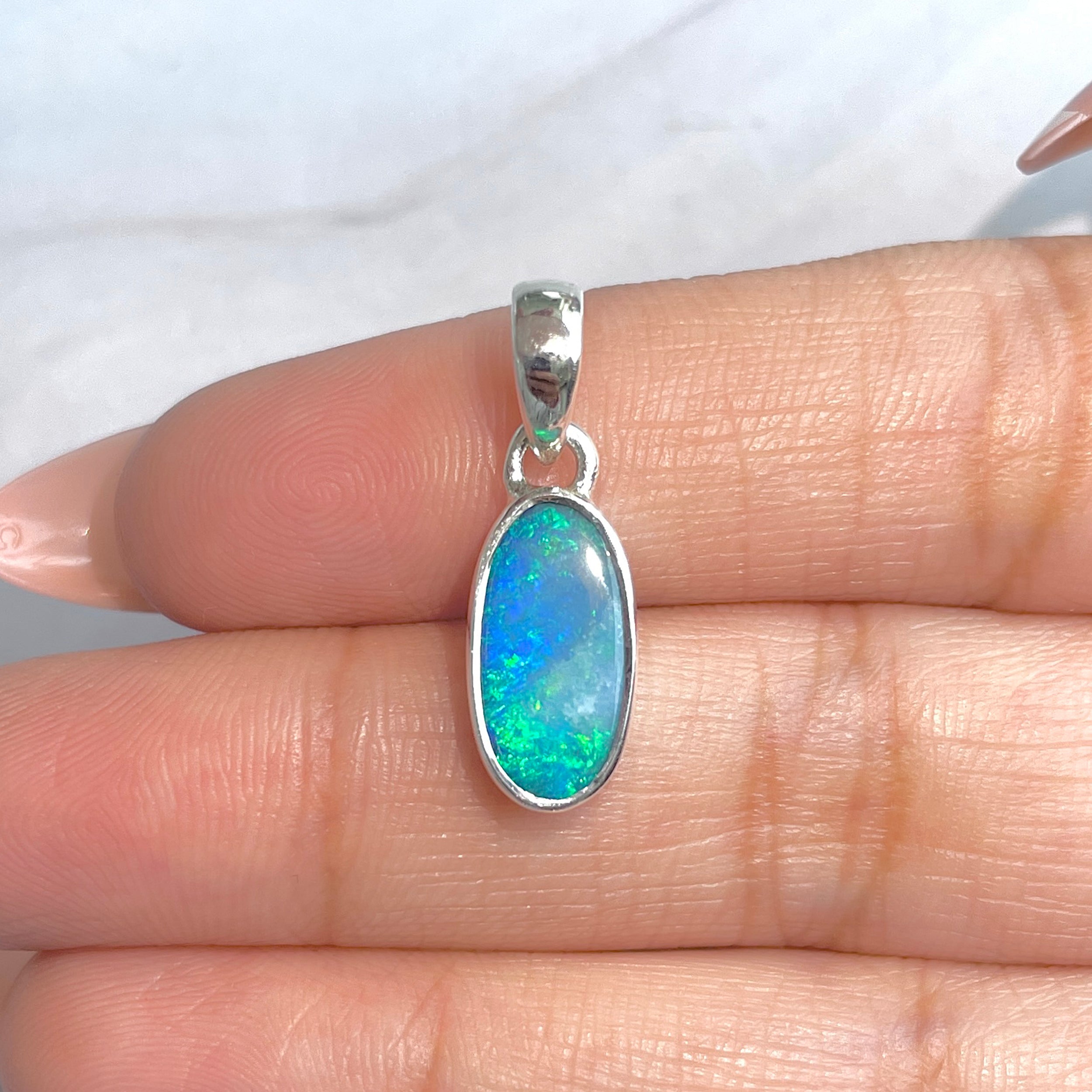 Australian Opal Pendant-(AOD-P-5.)