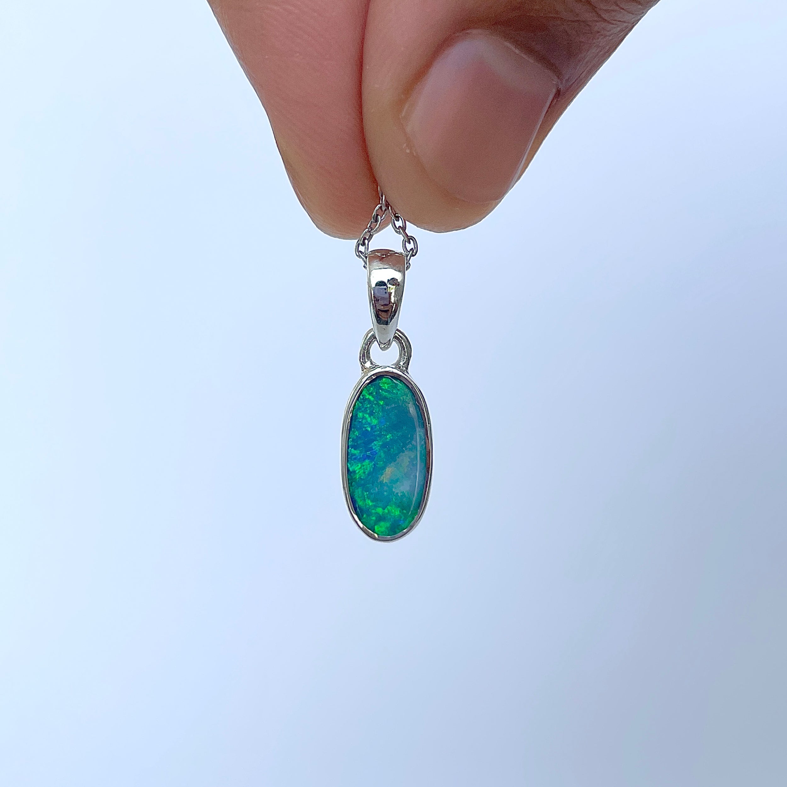 Australian Opal Pendant-(AOD-P-5.)