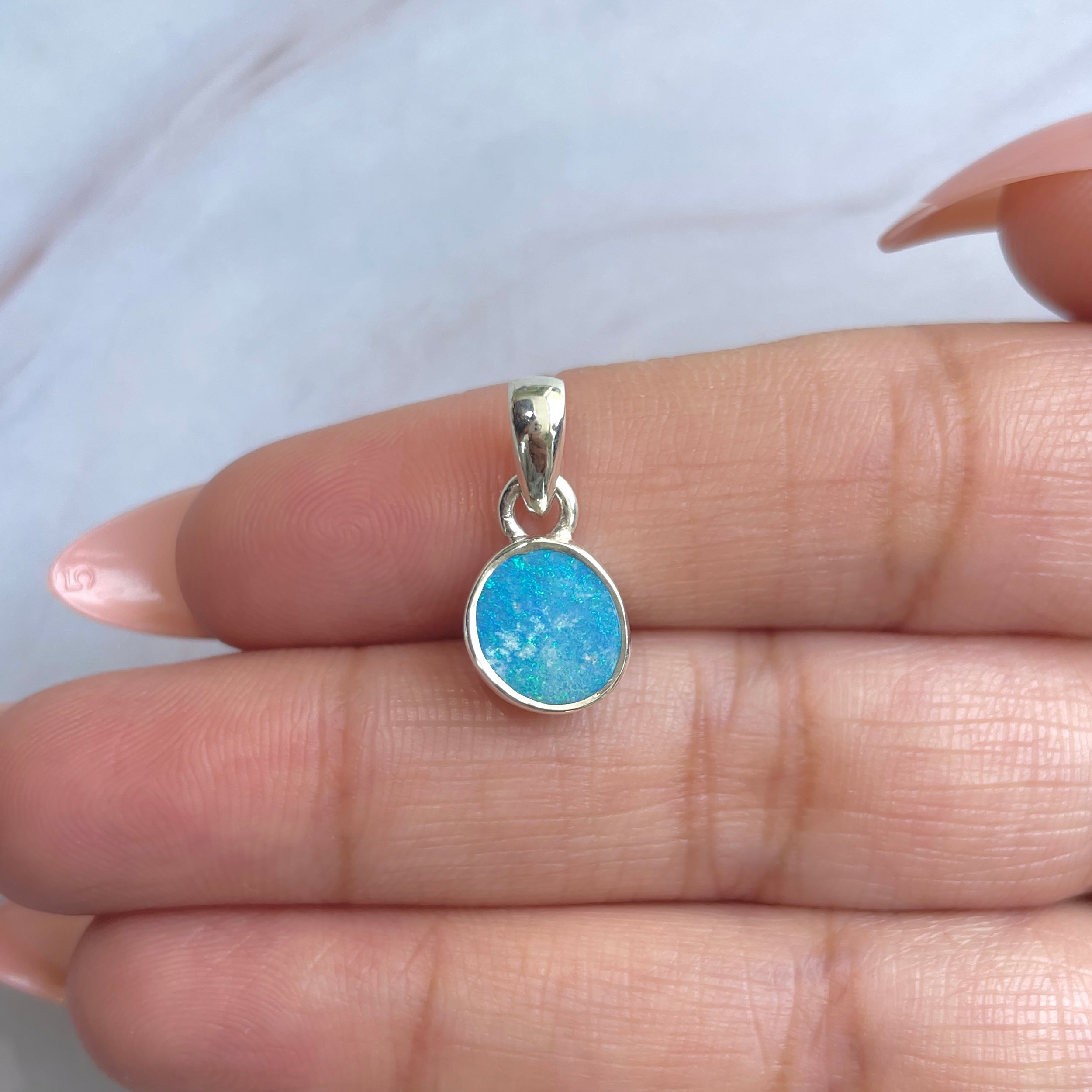 Australian Opal Pendant-(AOD-P-52.)