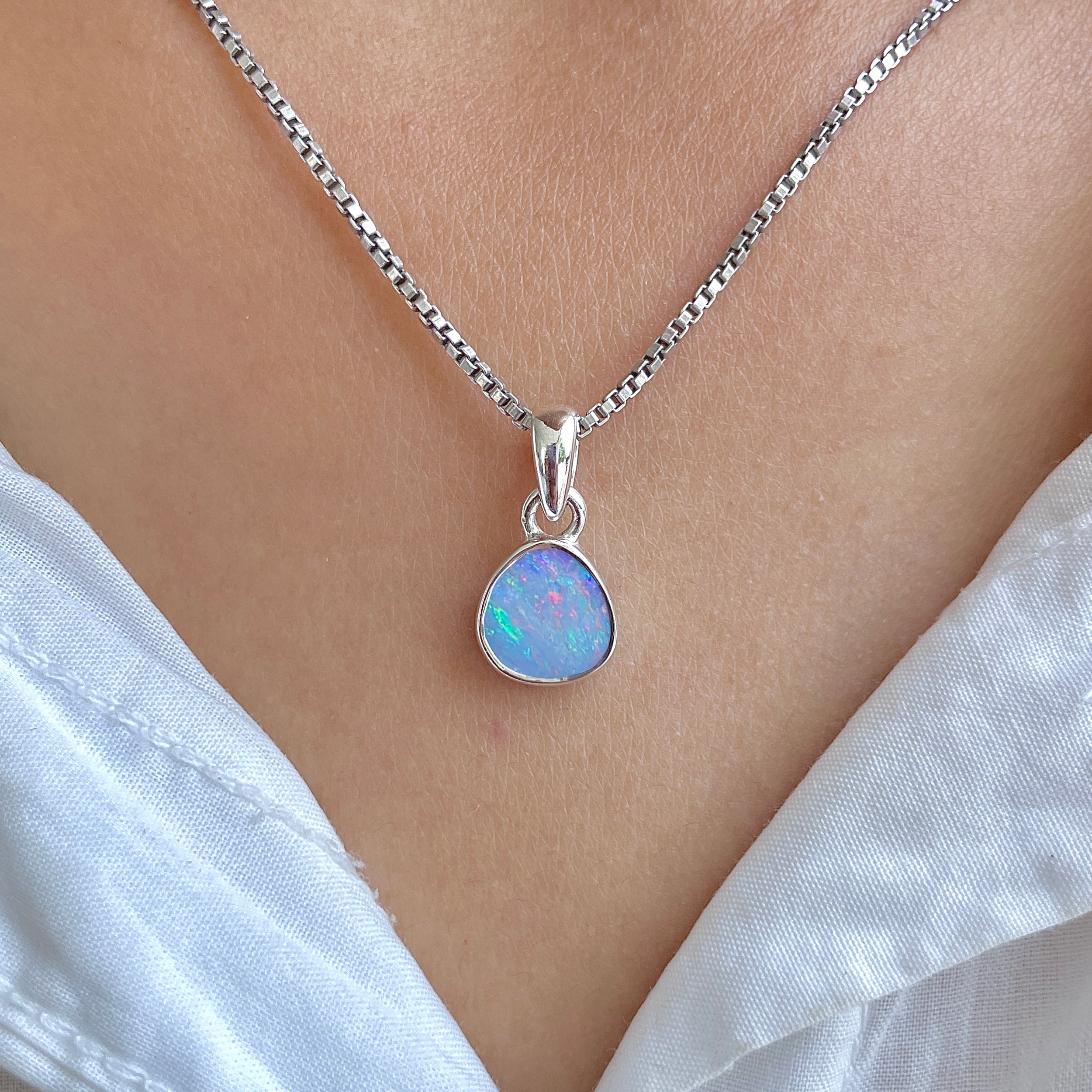 Australian Opal Pendant-(AOD-P-54.)