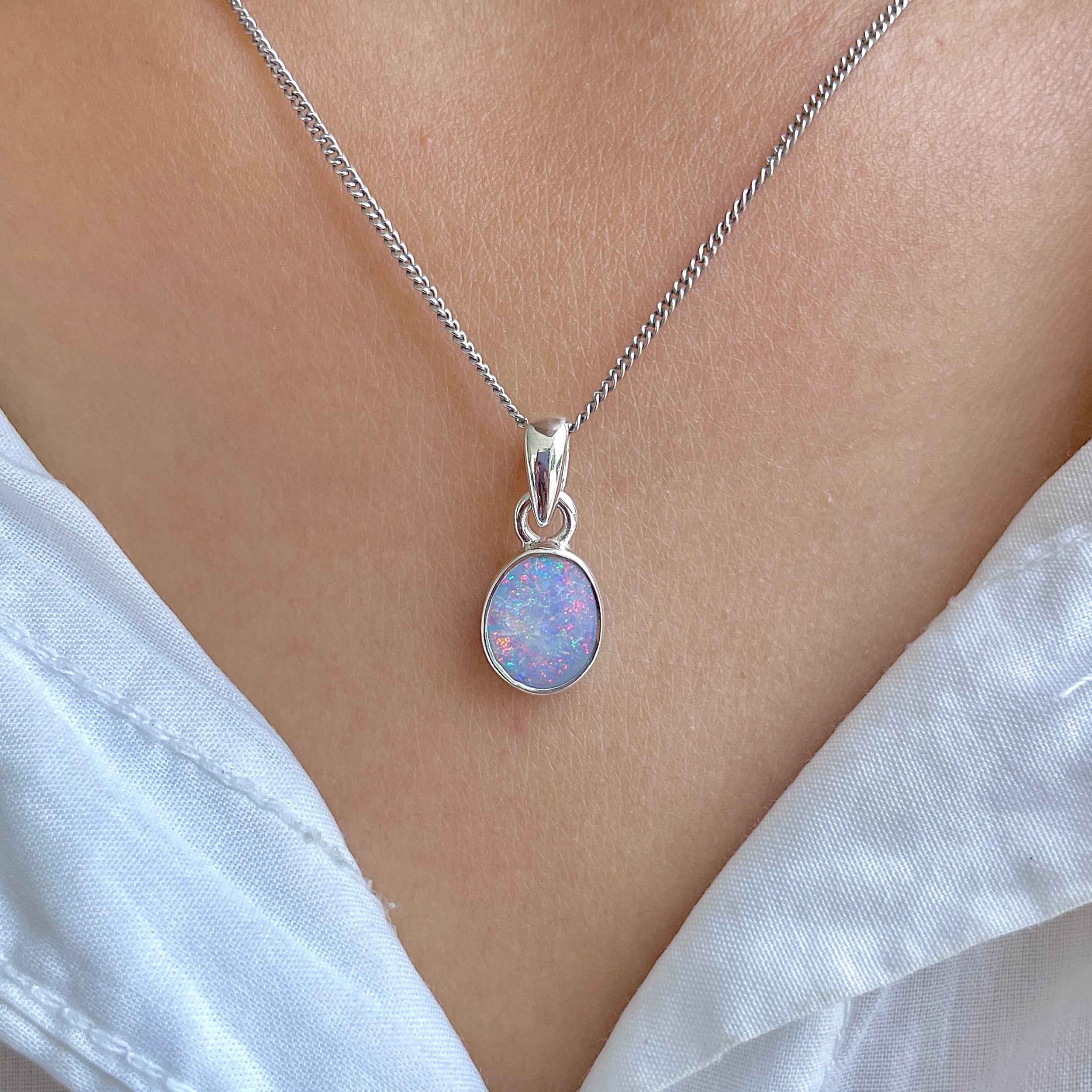 Australian Opal Pendant-(AOD-P-55.)