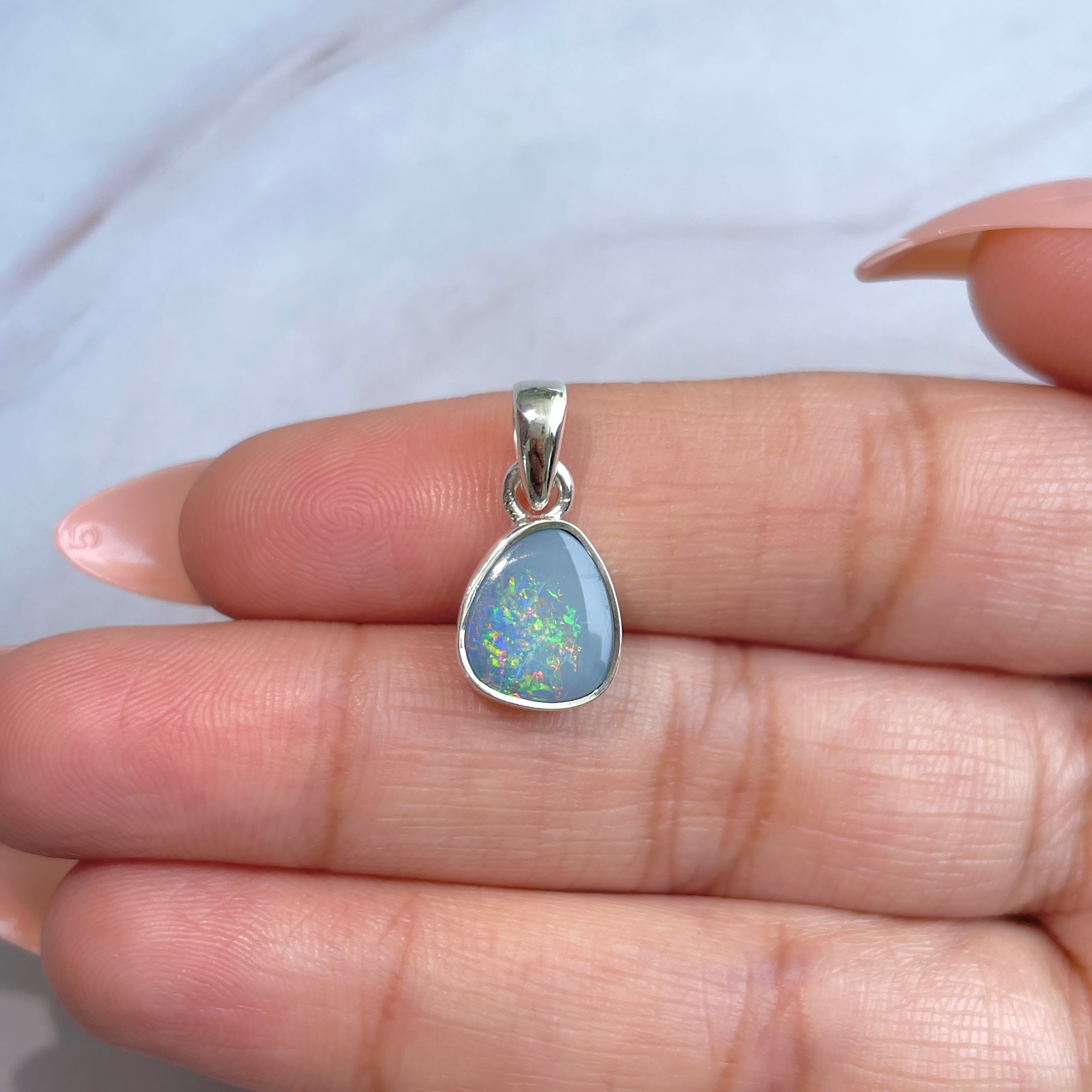 Australian Opal Pendant-(AOD-P-56.)