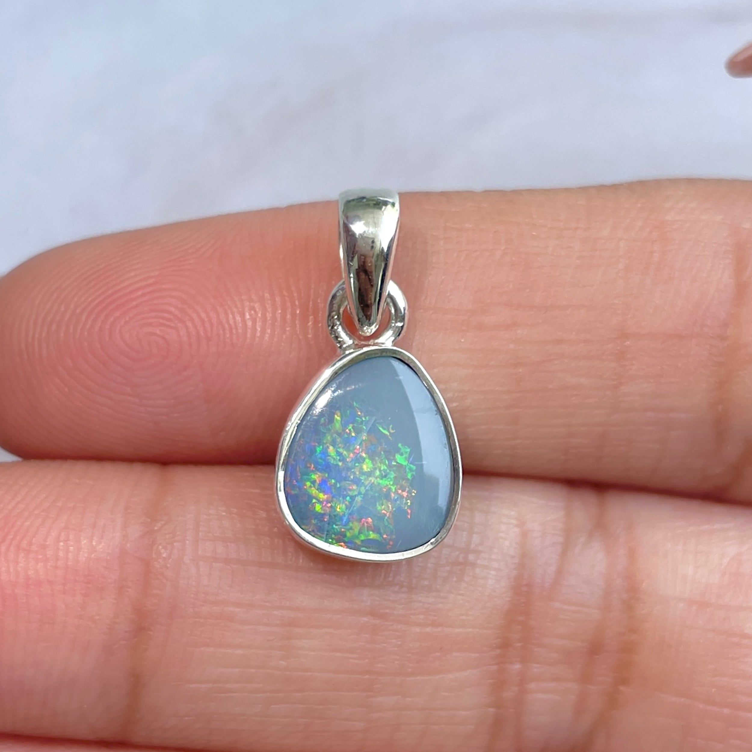 Australian Opal Pendant-(AOD-P-56.)